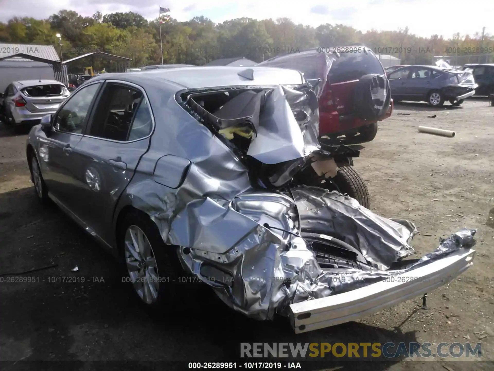 3 Photograph of a damaged car 4T1B11HK1KU714230 TOYOTA CAMRY 2019