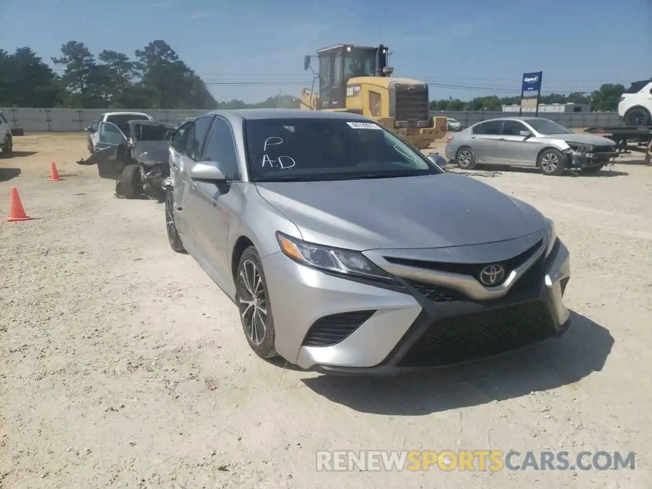 1 Photograph of a damaged car 4T1B11HK1KU714292 TOYOTA CAMRY 2019