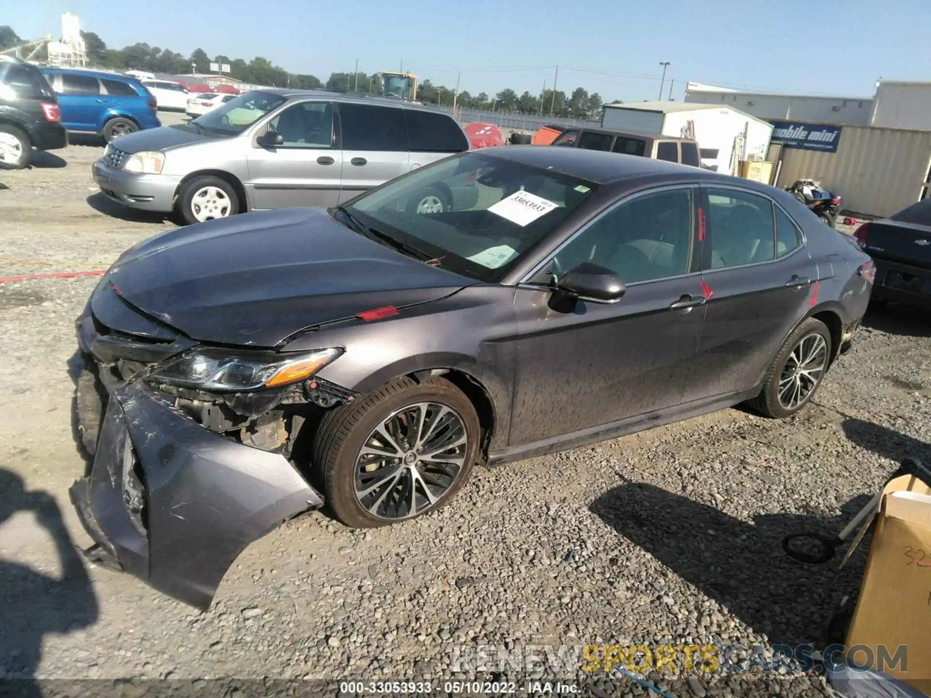 2 Photograph of a damaged car 4T1B11HK1KU714776 TOYOTA CAMRY 2019