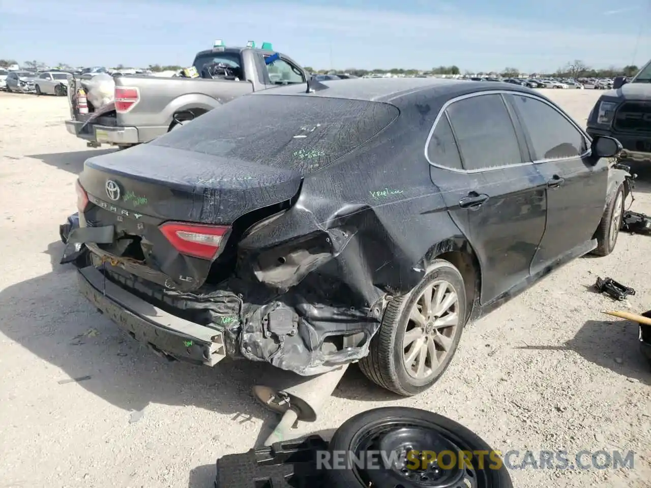 4 Photograph of a damaged car 4T1B11HK1KU715281 TOYOTA CAMRY 2019