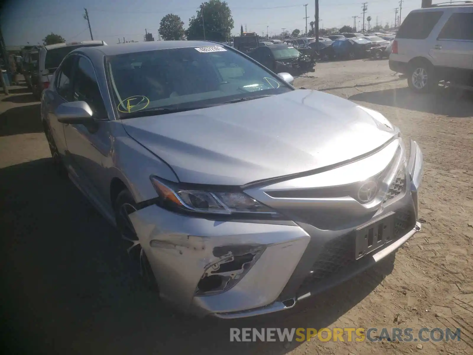 1 Photograph of a damaged car 4T1B11HK1KU715507 TOYOTA CAMRY 2019