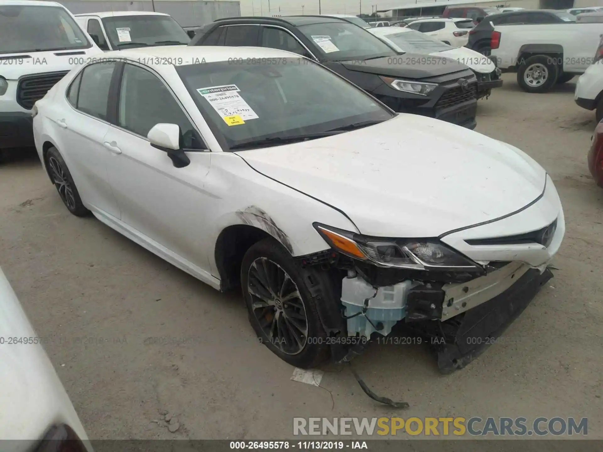 1 Photograph of a damaged car 4T1B11HK1KU716897 TOYOTA CAMRY 2019