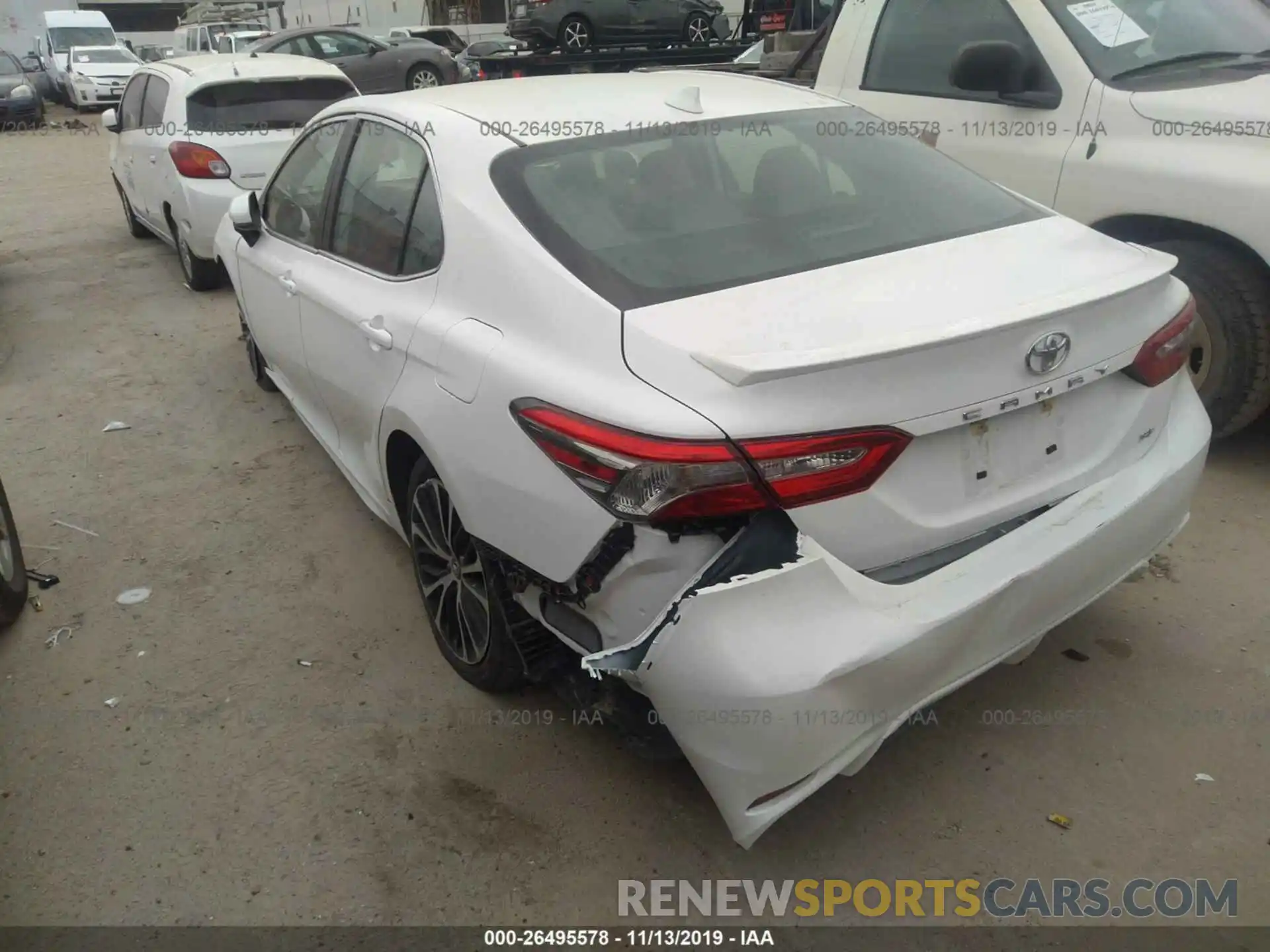 3 Photograph of a damaged car 4T1B11HK1KU716897 TOYOTA CAMRY 2019