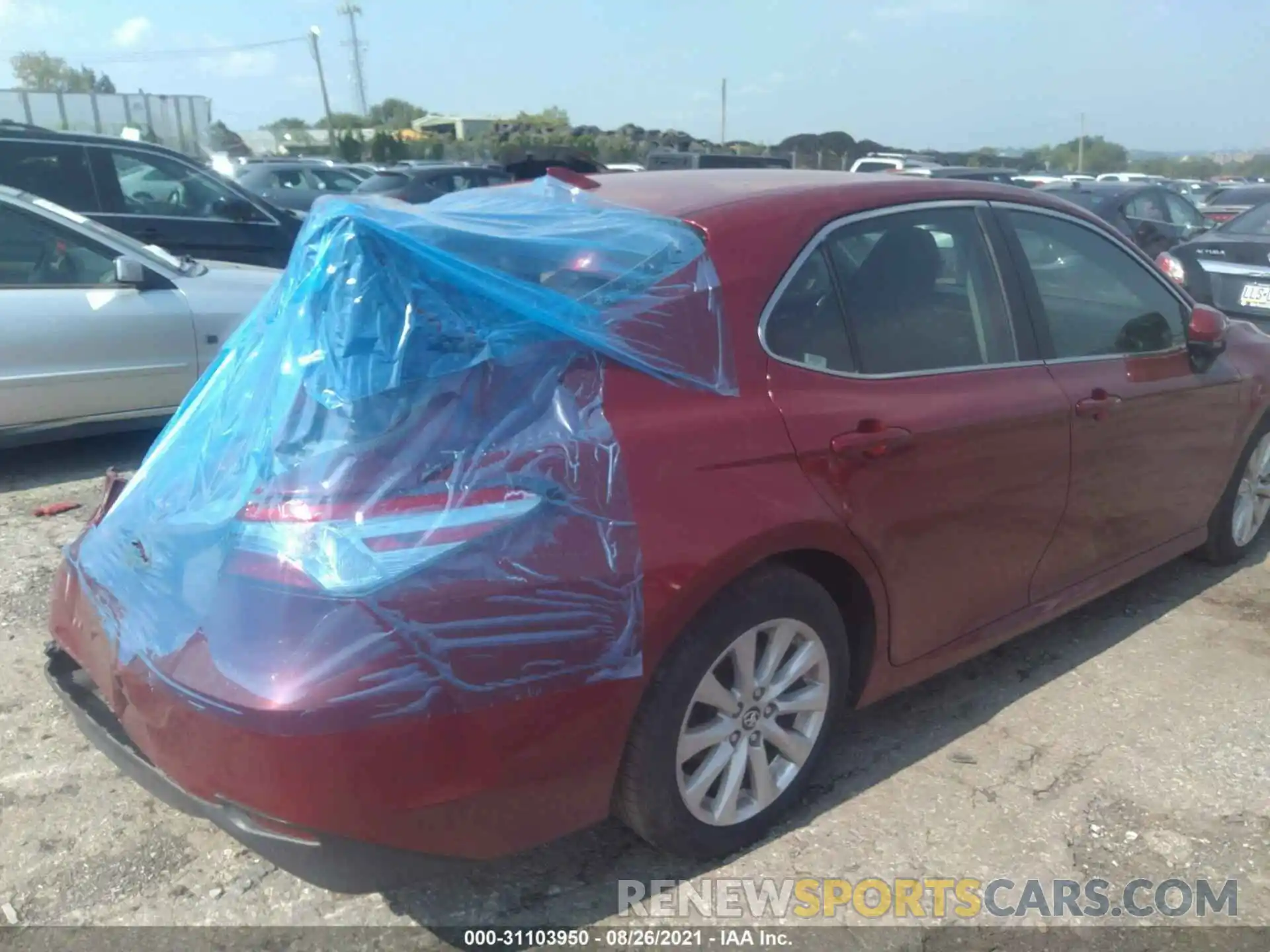 4 Photograph of a damaged car 4T1B11HK1KU716902 TOYOTA CAMRY 2019