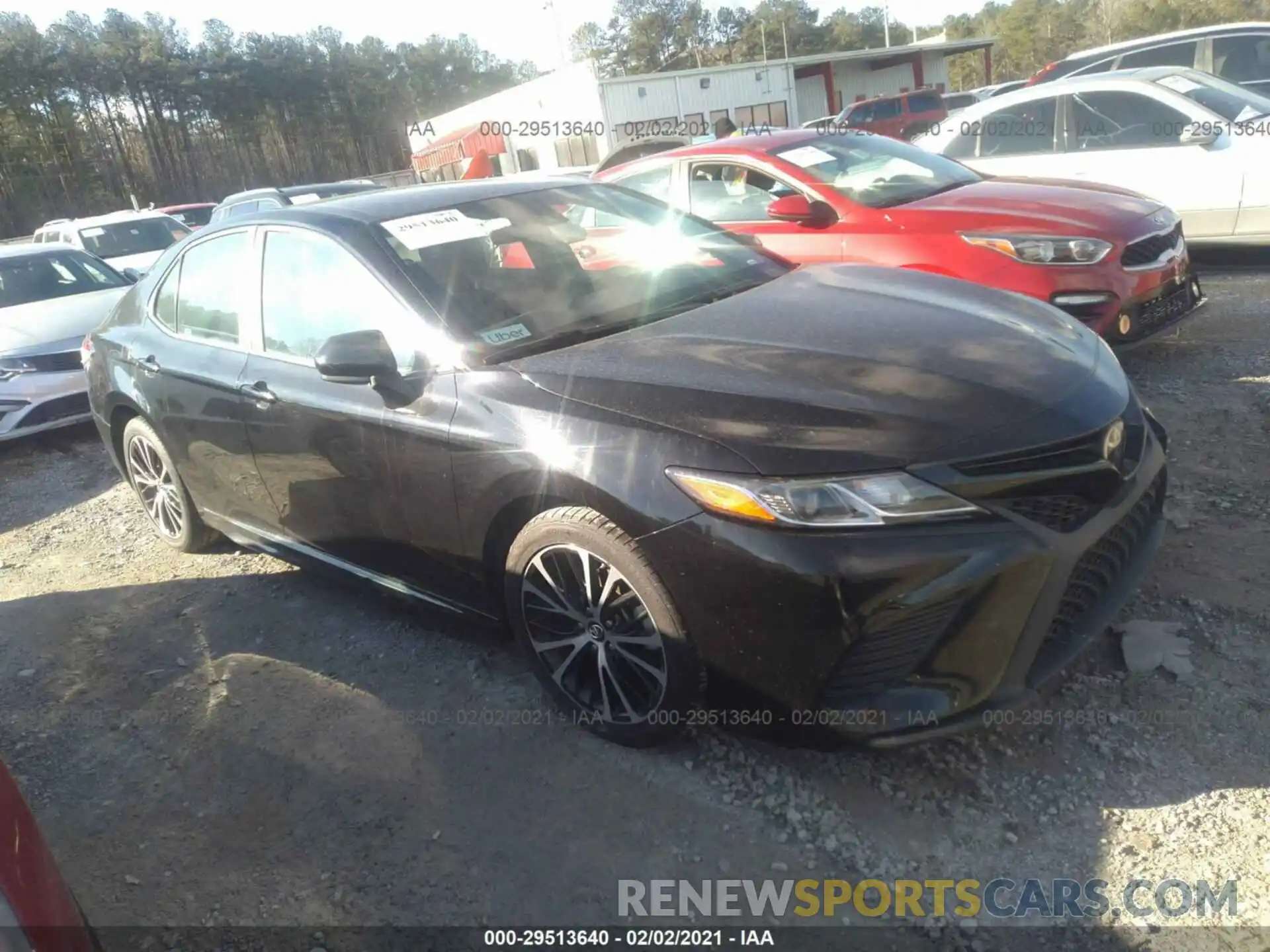 1 Photograph of a damaged car 4T1B11HK1KU718133 TOYOTA CAMRY 2019