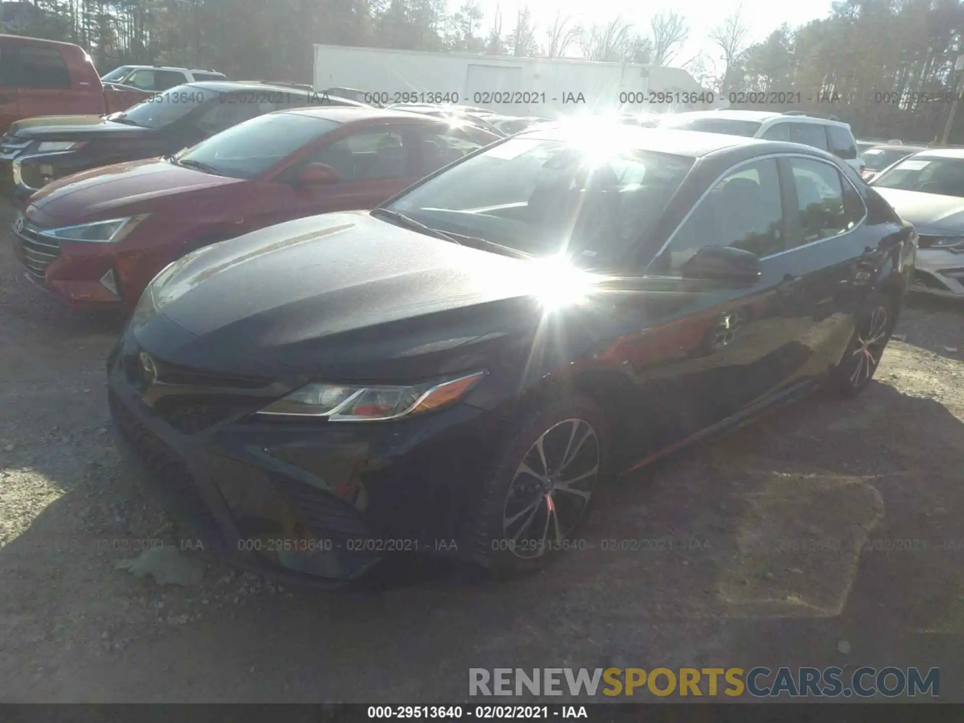 2 Photograph of a damaged car 4T1B11HK1KU718133 TOYOTA CAMRY 2019