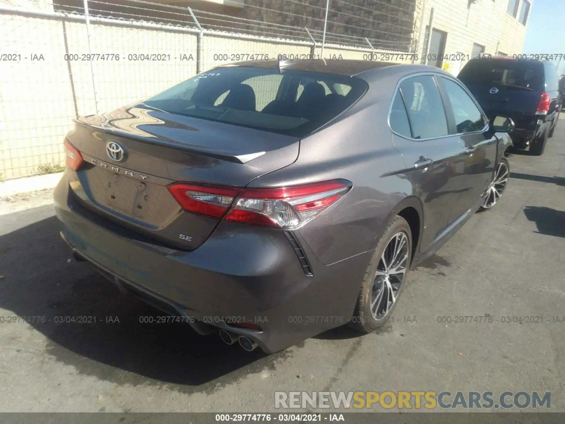 4 Photograph of a damaged car 4T1B11HK1KU720495 TOYOTA CAMRY 2019