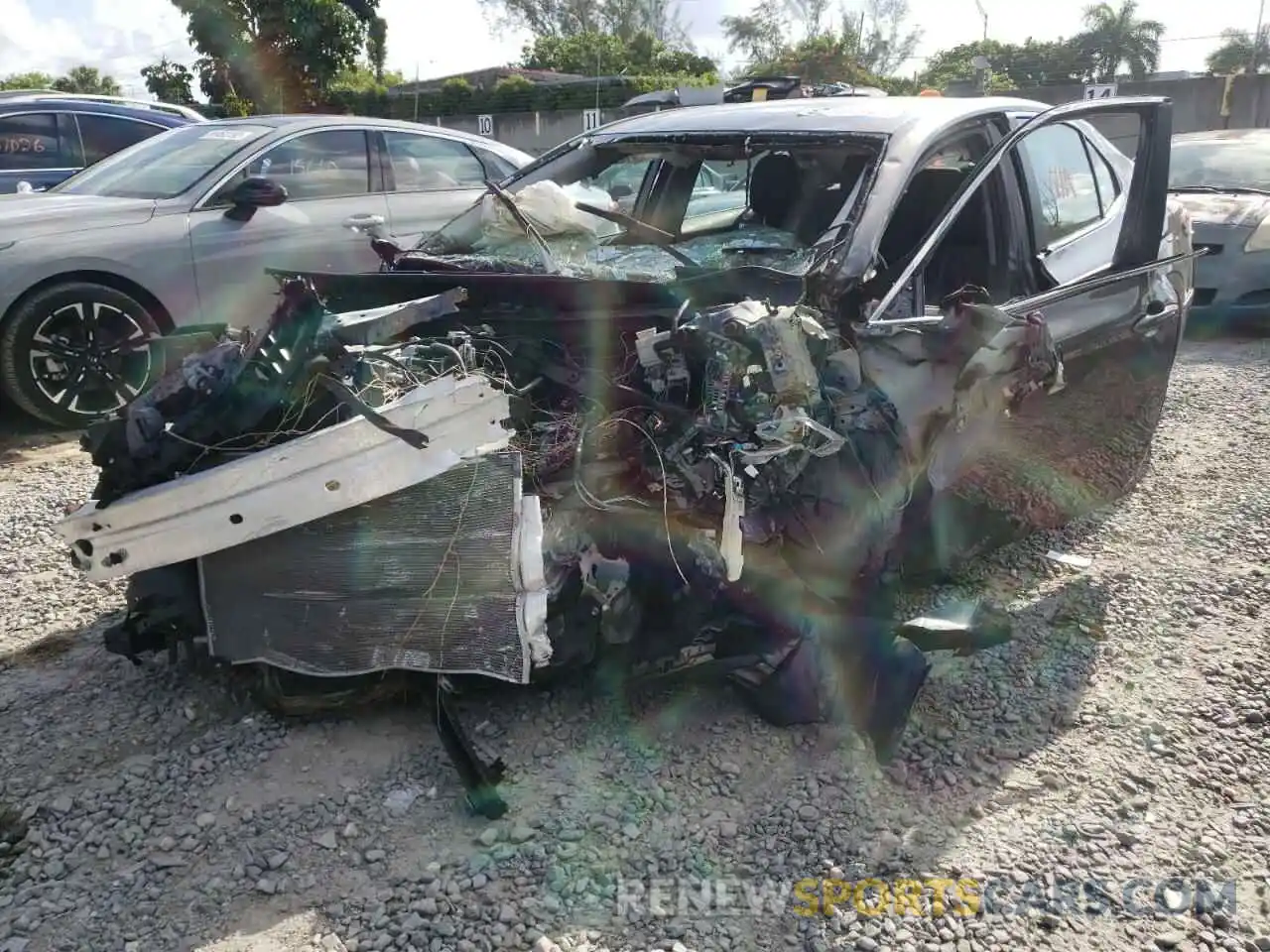 2 Photograph of a damaged car 4T1B11HK1KU720593 TOYOTA CAMRY 2019