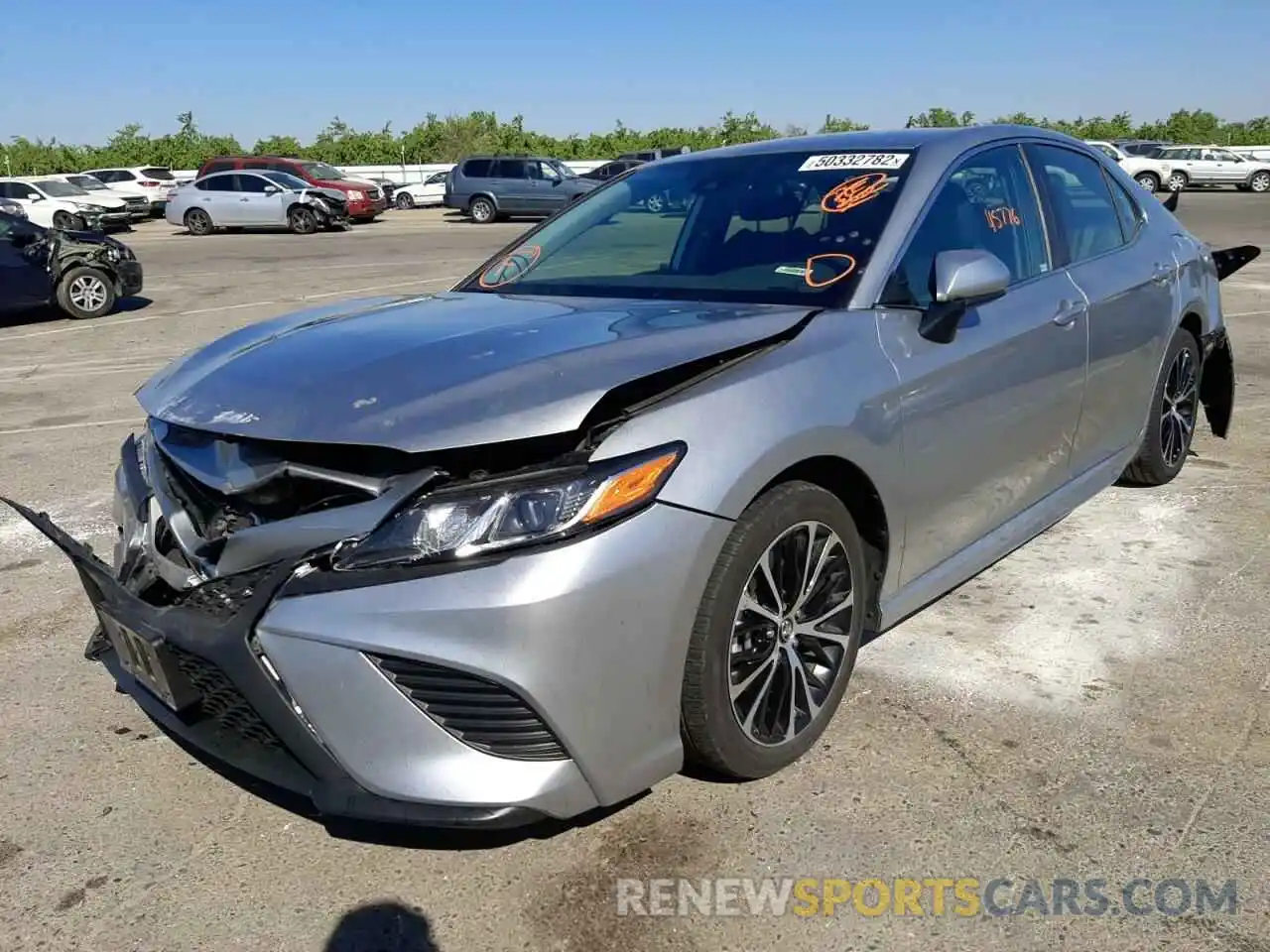 2 Photograph of a damaged car 4T1B11HK1KU721548 TOYOTA CAMRY 2019