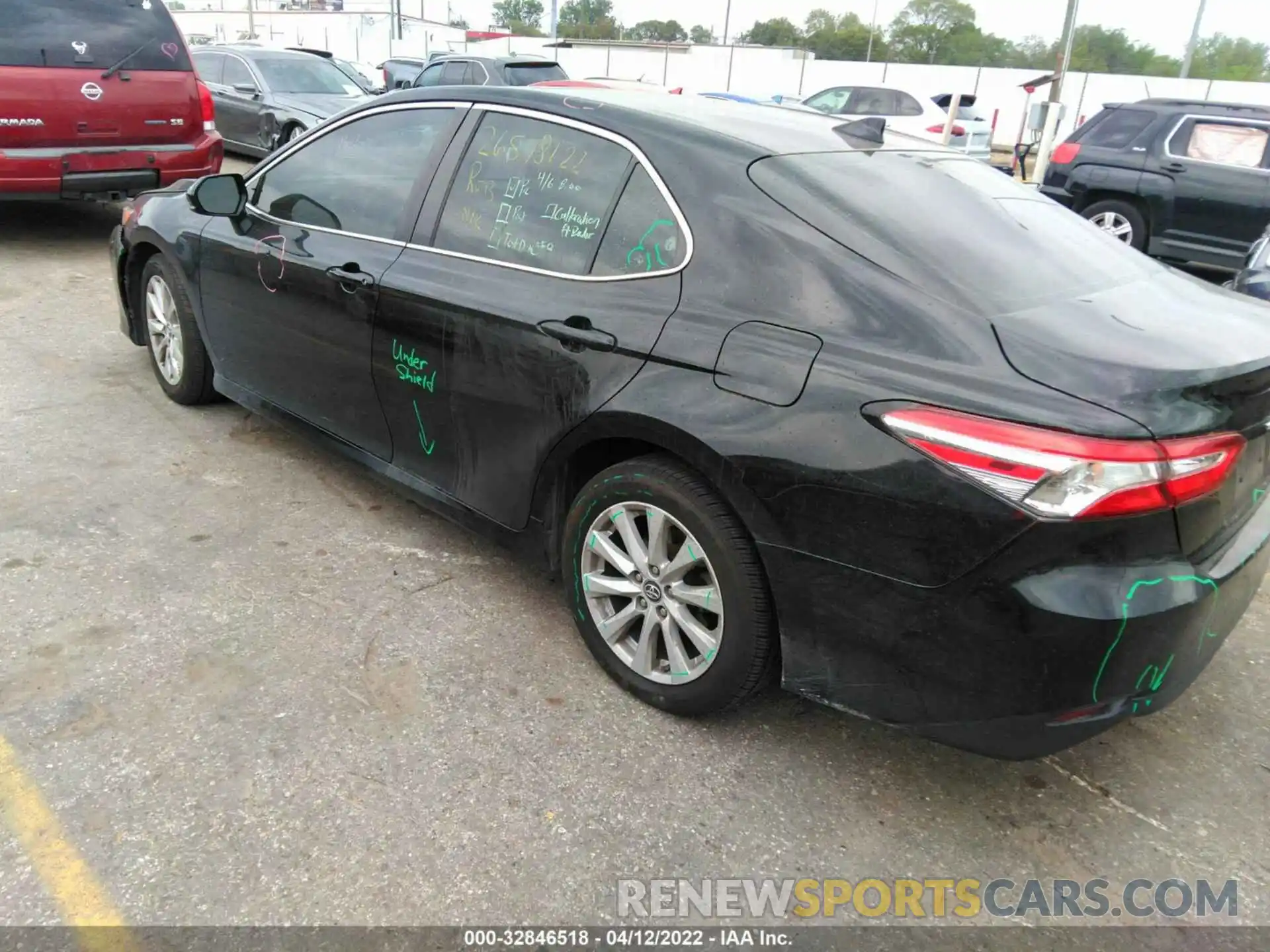 3 Photograph of a damaged car 4T1B11HK1KU721887 TOYOTA CAMRY 2019