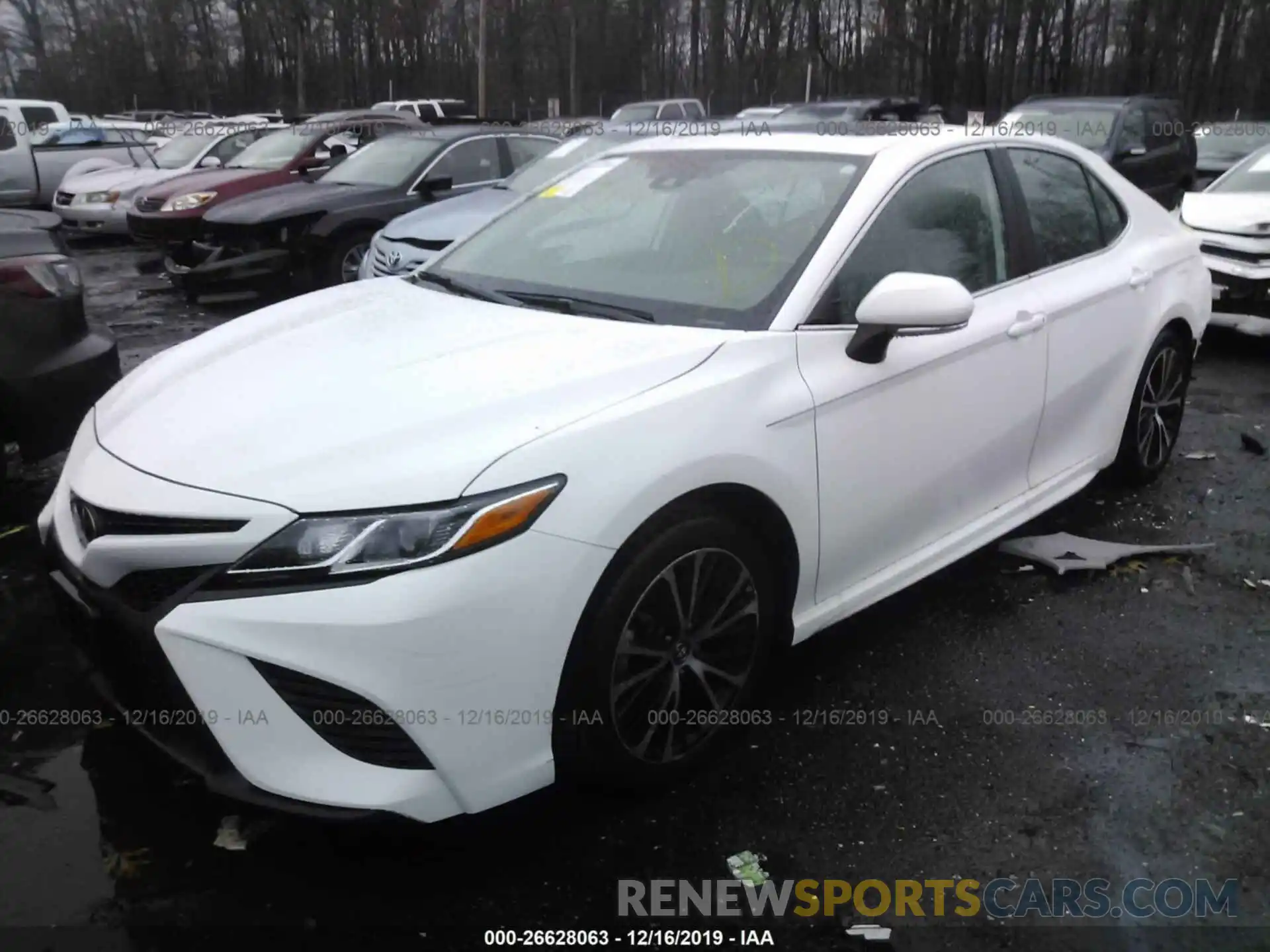 2 Photograph of a damaged car 4T1B11HK1KU725132 TOYOTA CAMRY 2019