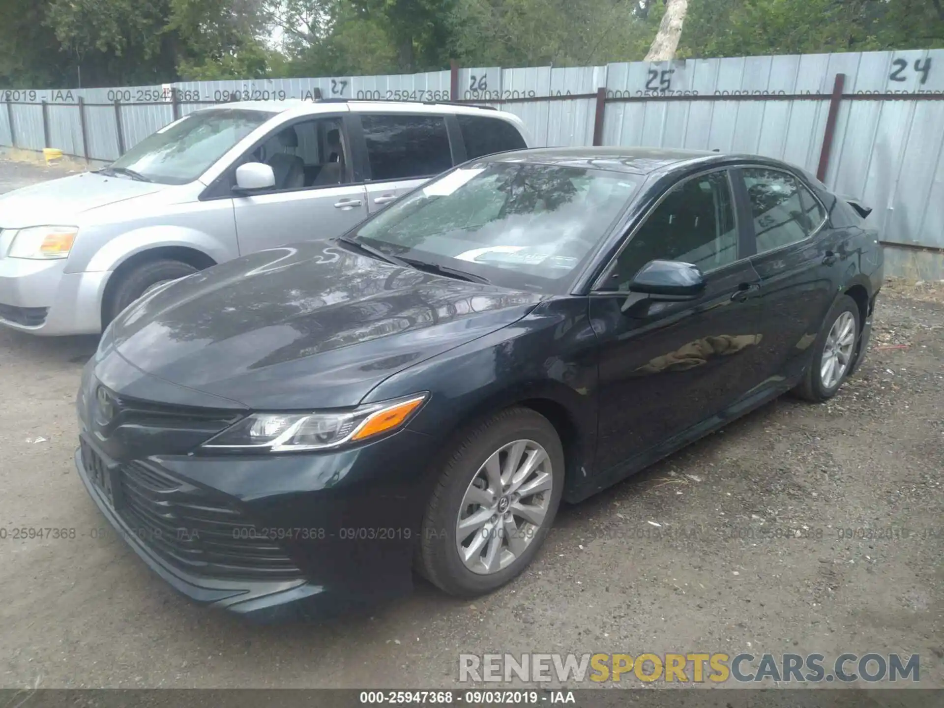 2 Photograph of a damaged car 4T1B11HK1KU727267 TOYOTA CAMRY 2019