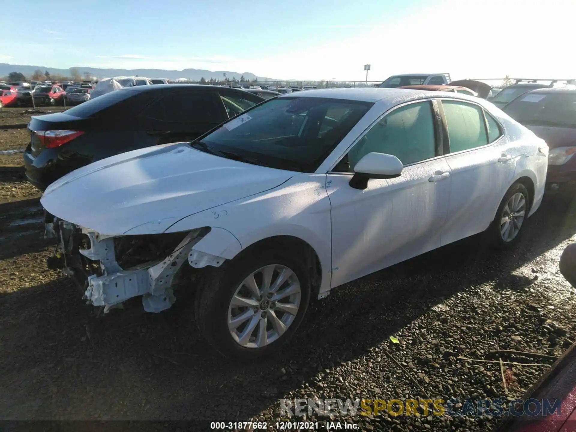 2 Photograph of a damaged car 4T1B11HK1KU729147 TOYOTA CAMRY 2019