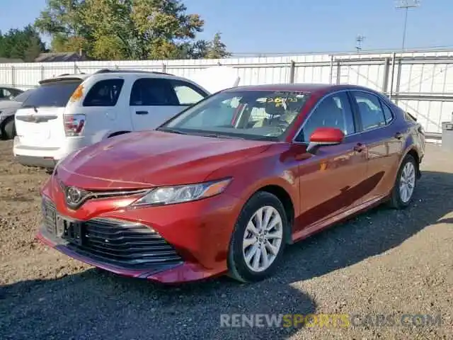 2 Photograph of a damaged car 4T1B11HK1KU729164 TOYOTA CAMRY 2019