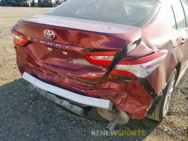 9 Photograph of a damaged car 4T1B11HK1KU729164 TOYOTA CAMRY 2019