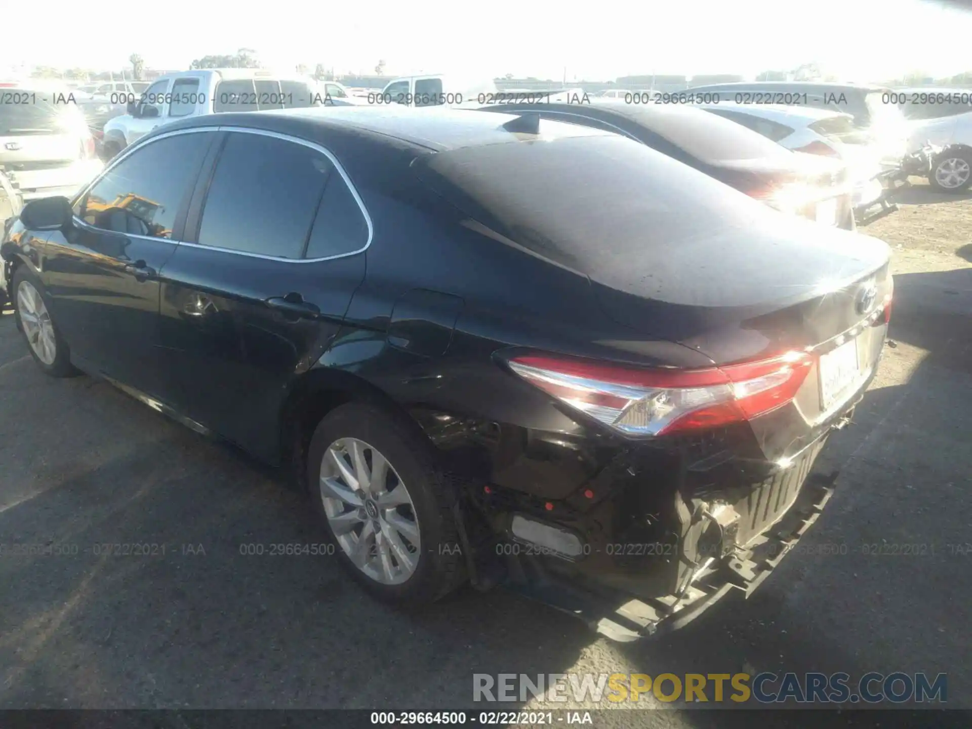 3 Photograph of a damaged car 4T1B11HK1KU729620 TOYOTA CAMRY 2019