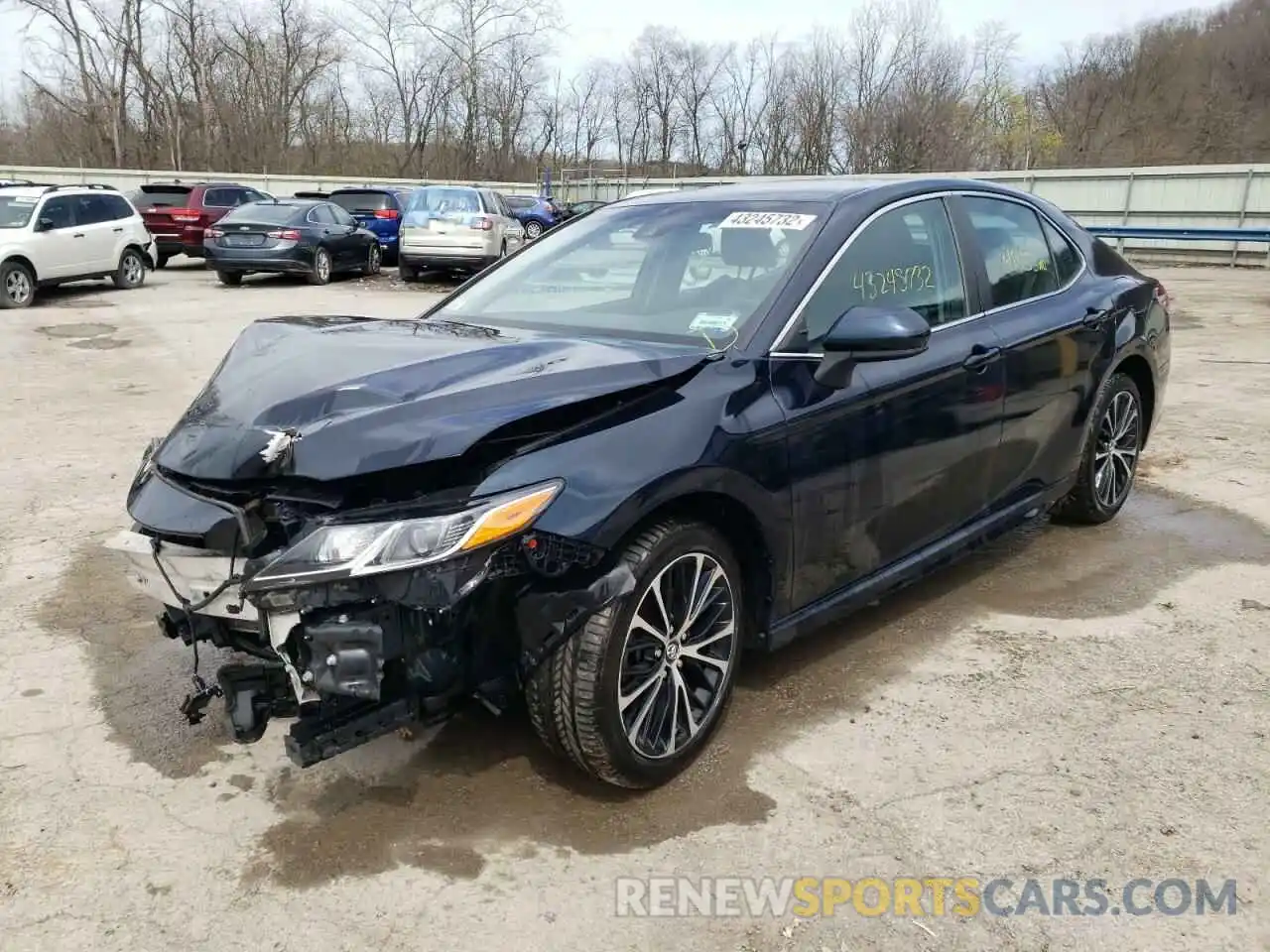 2 Photograph of a damaged car 4T1B11HK1KU730444 TOYOTA CAMRY 2019