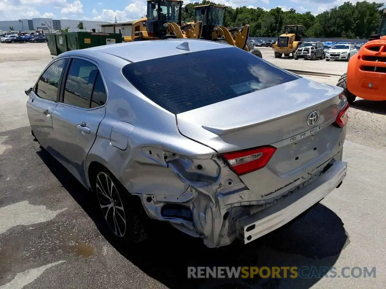 3 Photograph of a damaged car 4T1B11HK1KU734297 TOYOTA CAMRY 2019