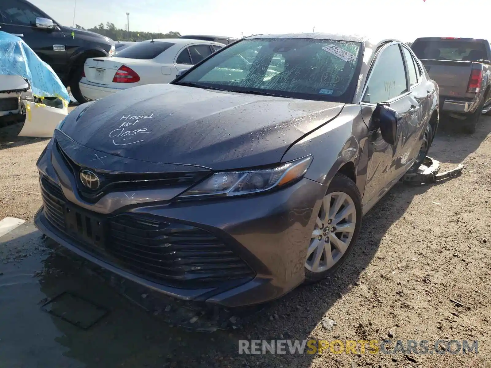 2 Photograph of a damaged car 4T1B11HK1KU734719 TOYOTA CAMRY 2019