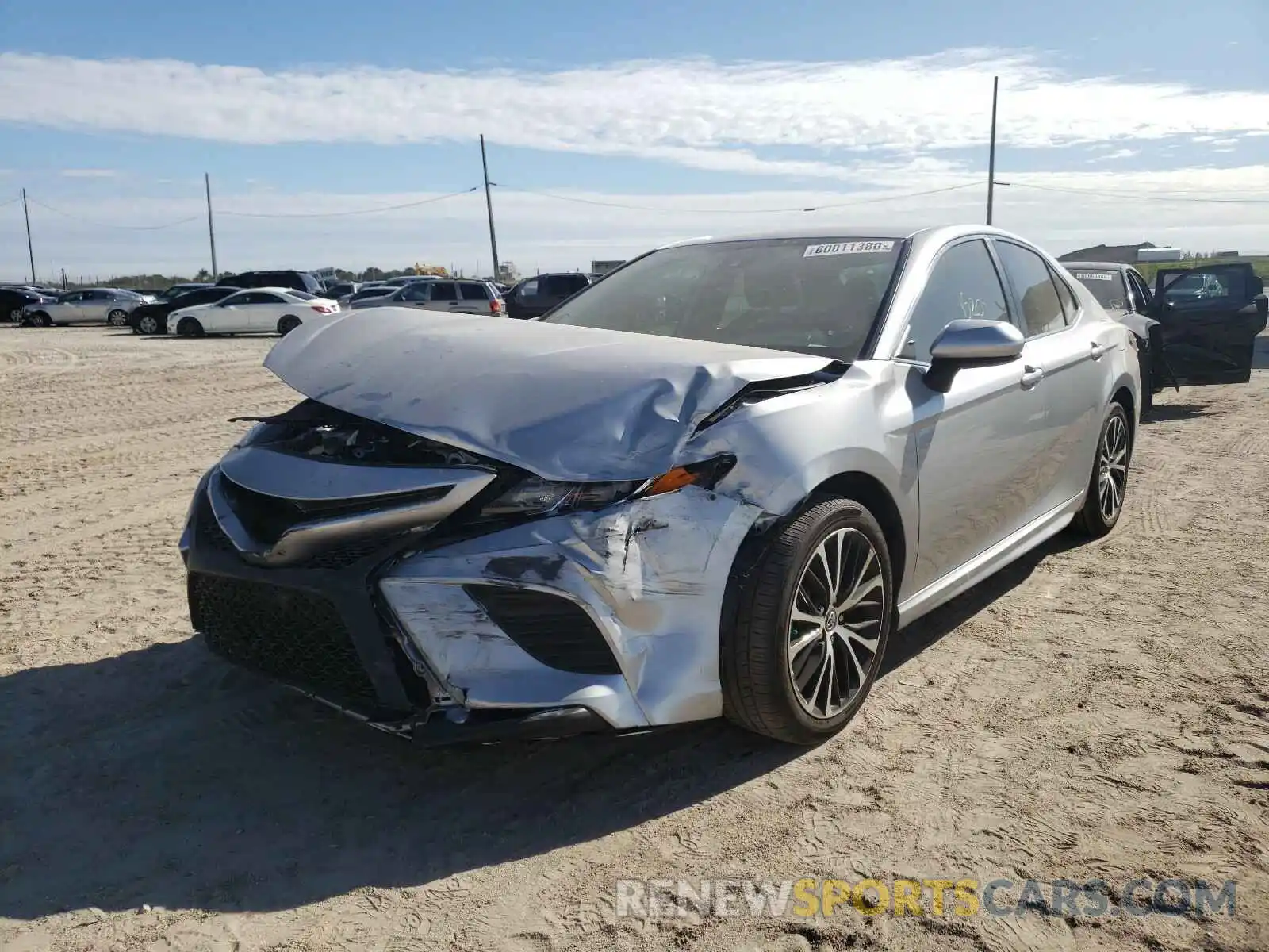 2 Photograph of a damaged car 4T1B11HK1KU735529 TOYOTA CAMRY 2019