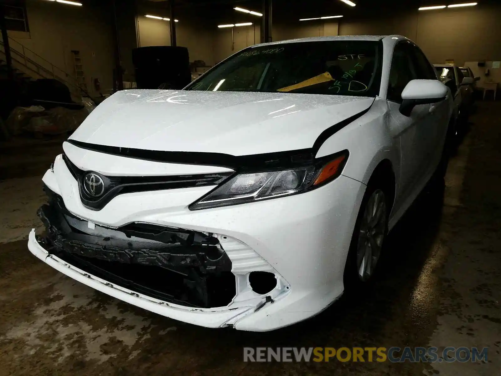 2 Photograph of a damaged car 4T1B11HK1KU736213 TOYOTA CAMRY 2019