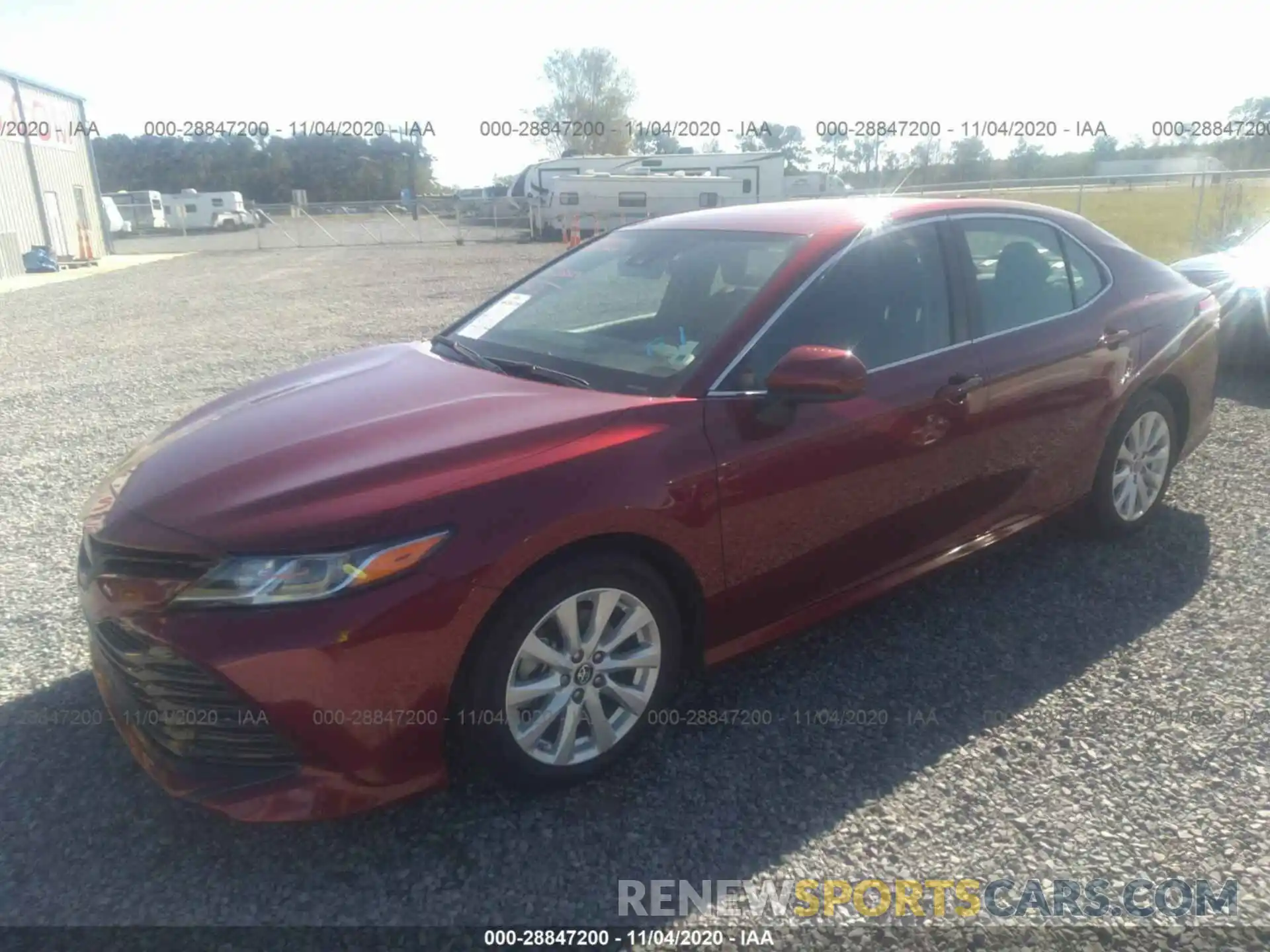 2 Photograph of a damaged car 4T1B11HK1KU738494 TOYOTA CAMRY 2019