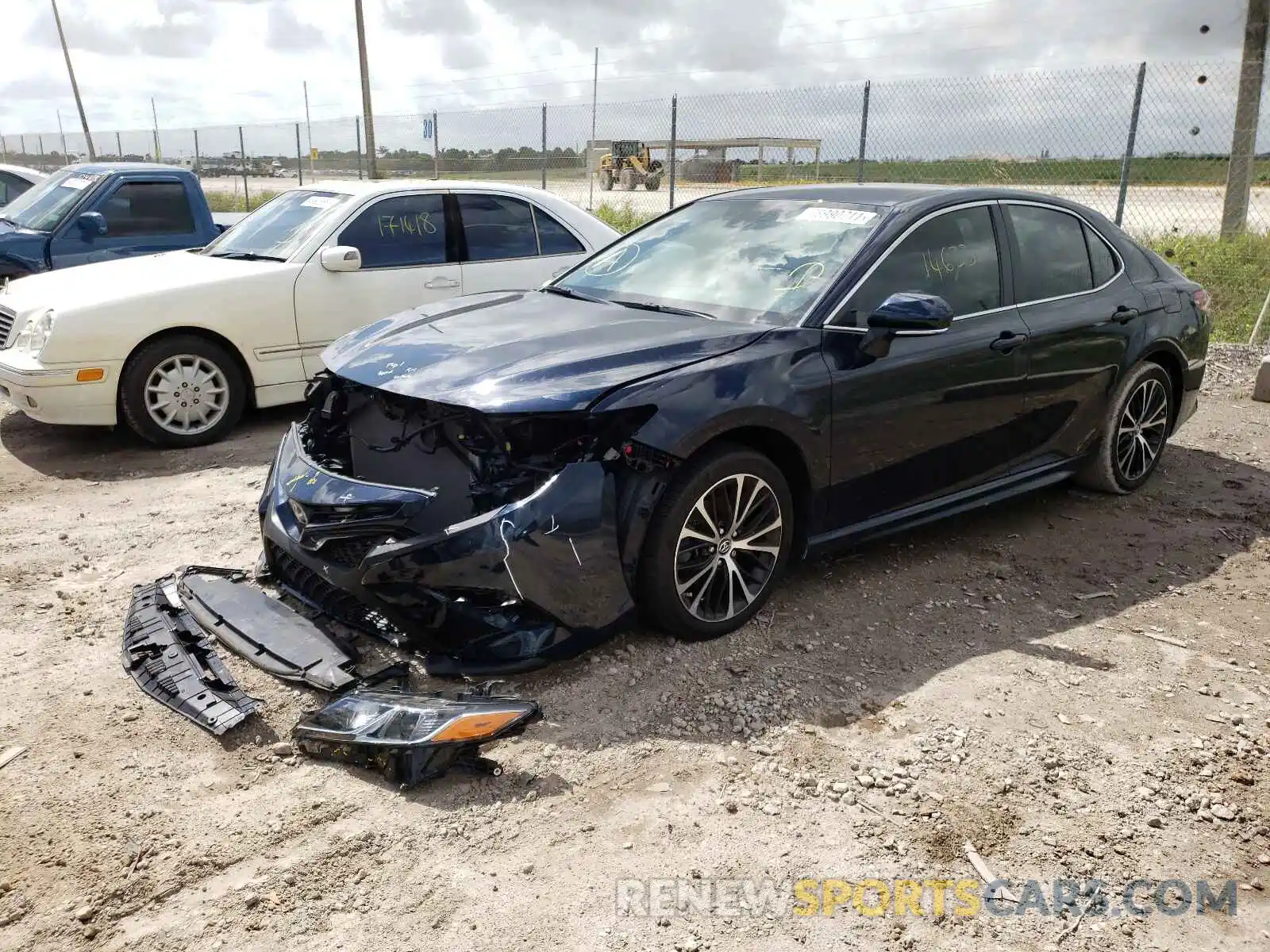 2 Photograph of a damaged car 4T1B11HK1KU739791 TOYOTA CAMRY 2019