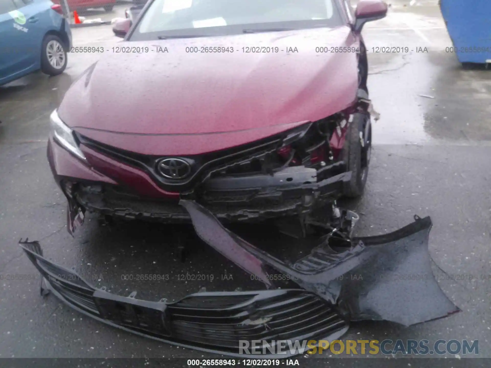 6 Photograph of a damaged car 4T1B11HK1KU740648 TOYOTA CAMRY 2019