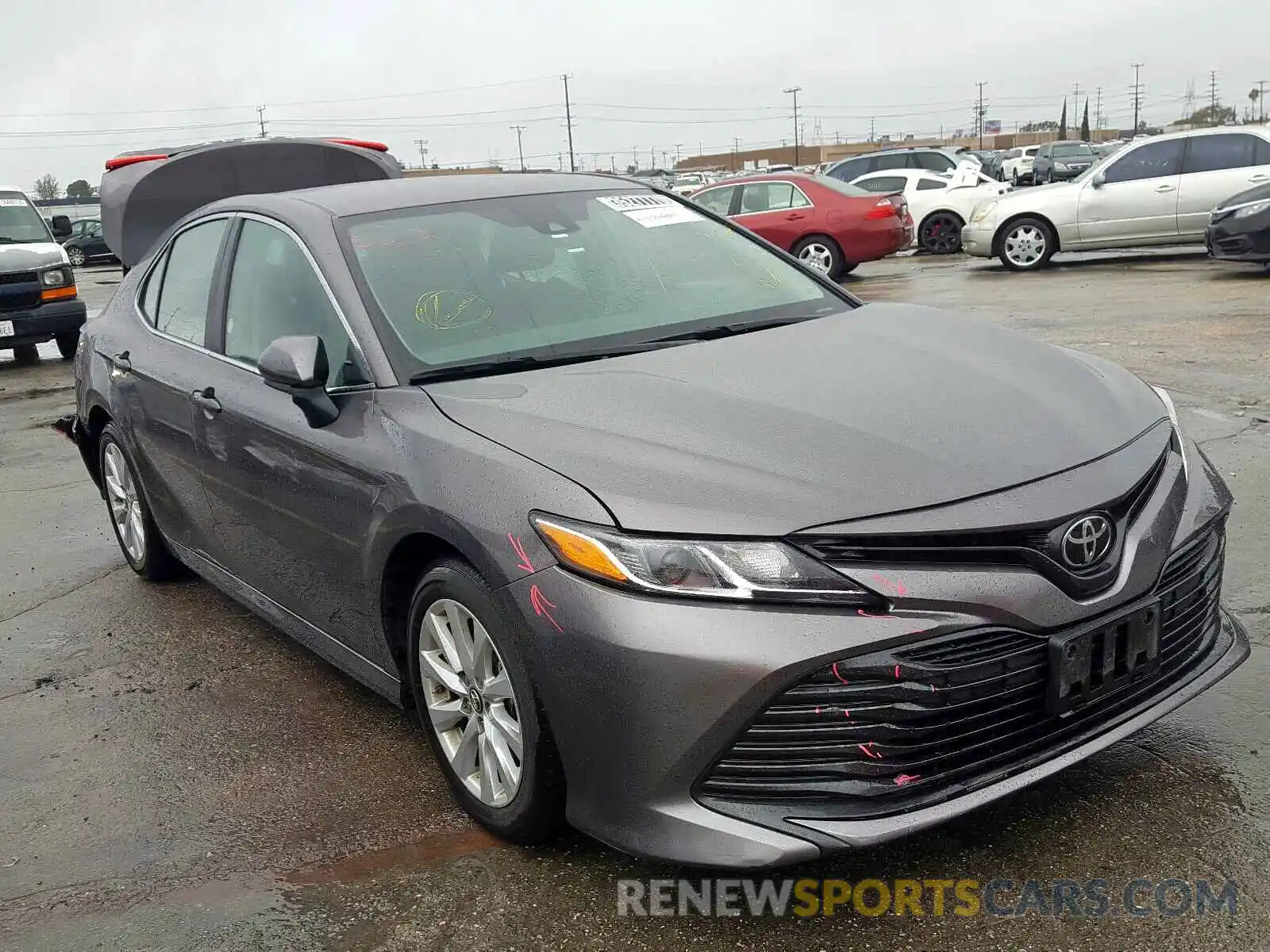 1 Photograph of a damaged car 4T1B11HK1KU741153 TOYOTA CAMRY 2019