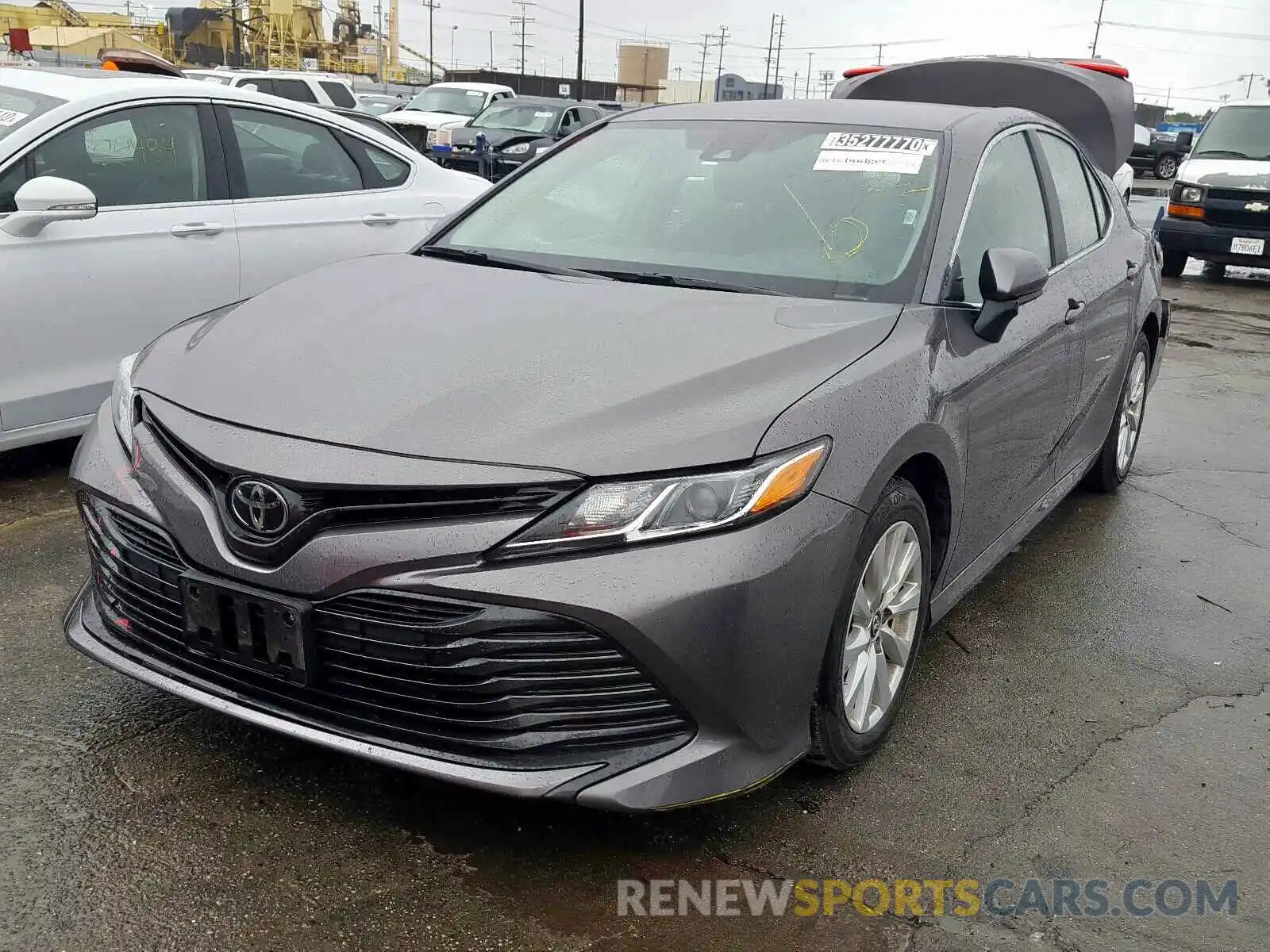 2 Photograph of a damaged car 4T1B11HK1KU741153 TOYOTA CAMRY 2019