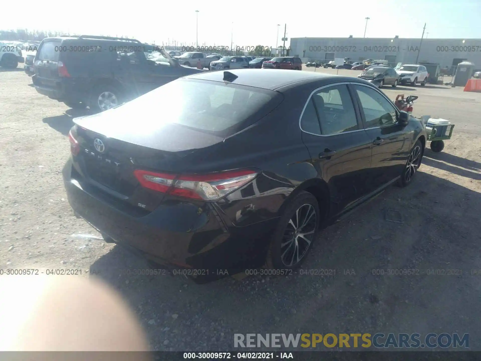 4 Photograph of a damaged car 4T1B11HK1KU742299 TOYOTA CAMRY 2019