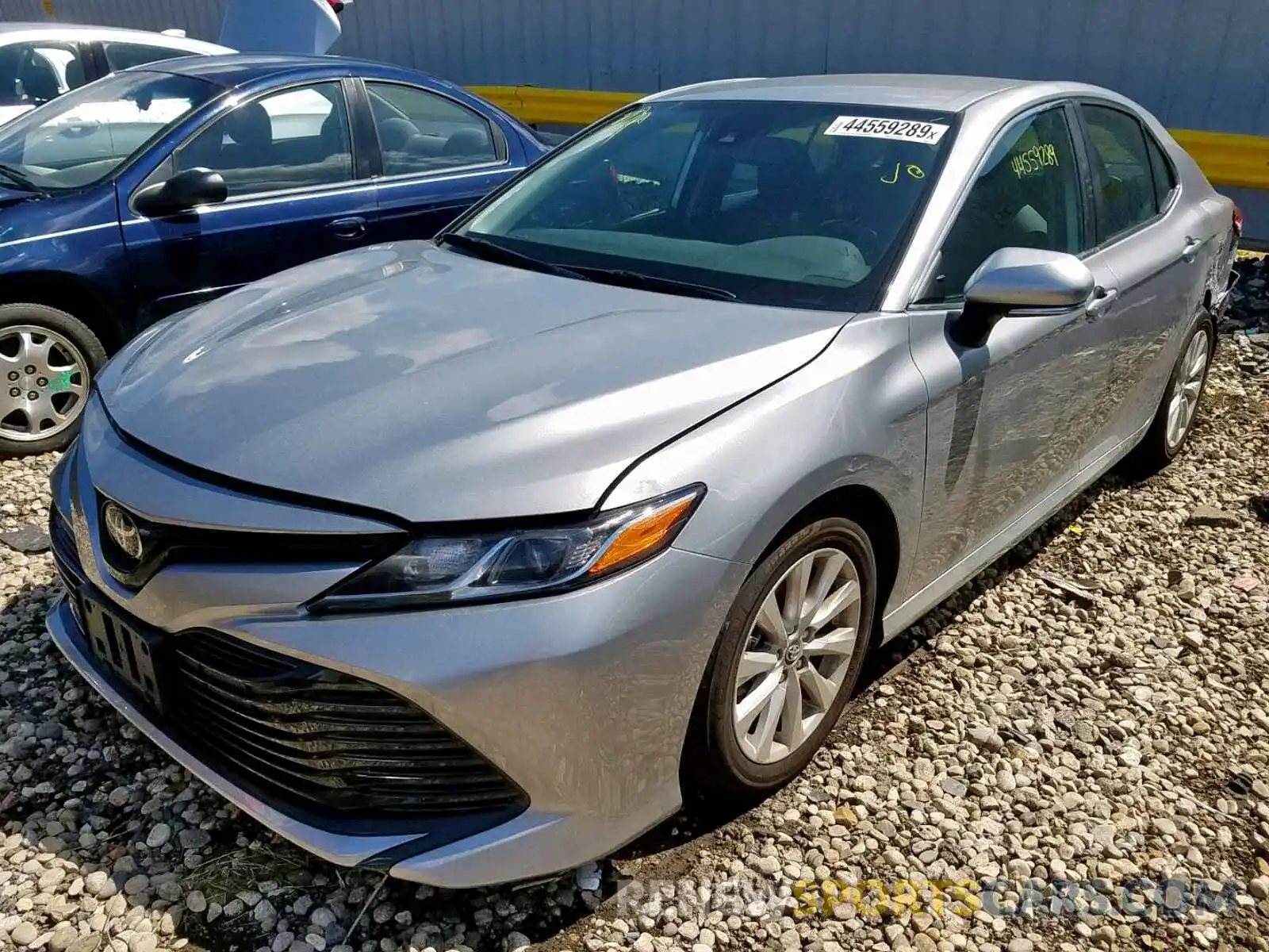 2 Photograph of a damaged car 4T1B11HK1KU744733 TOYOTA CAMRY 2019