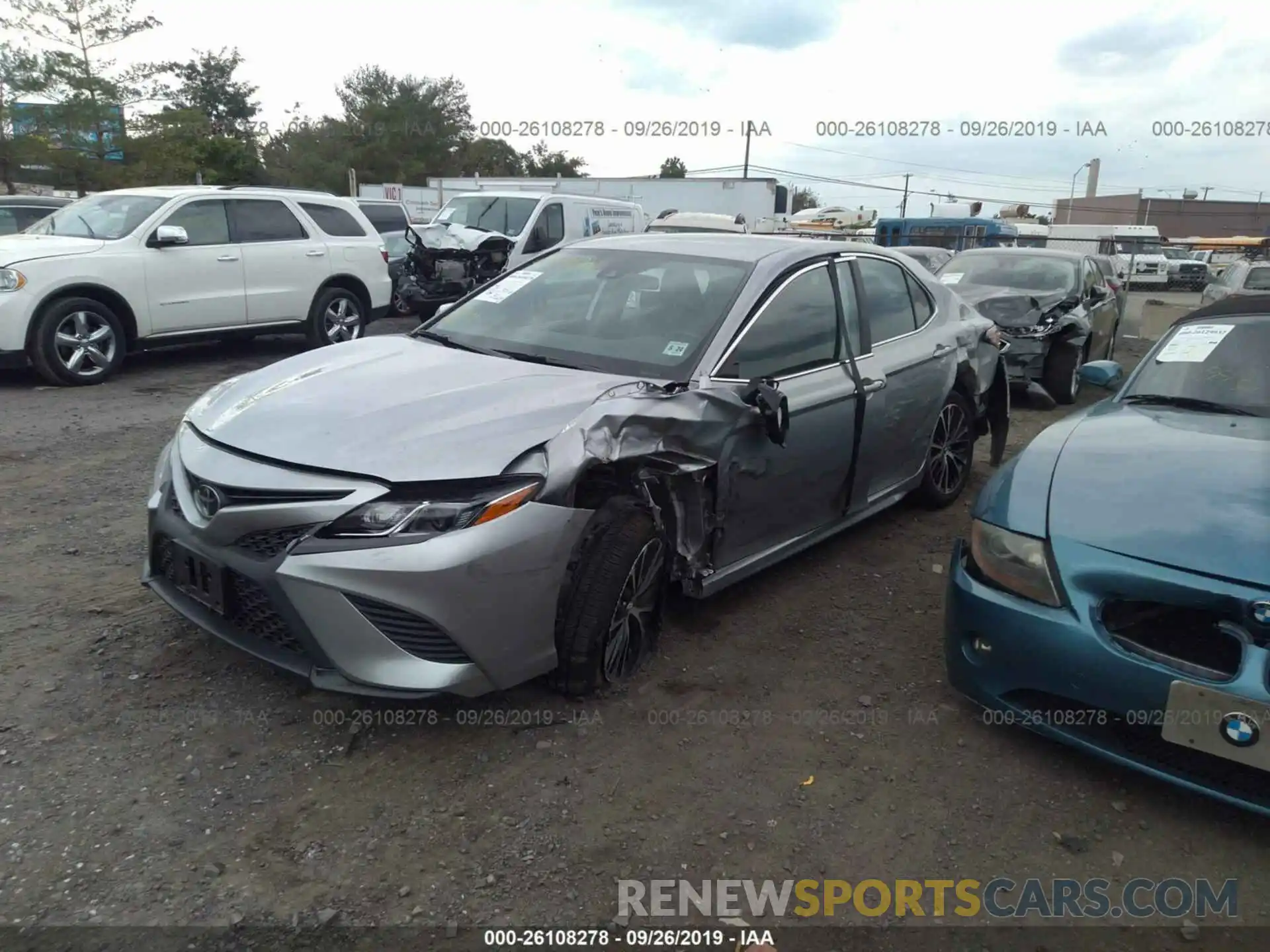 2 Photograph of a damaged car 4T1B11HK1KU744781 TOYOTA CAMRY 2019