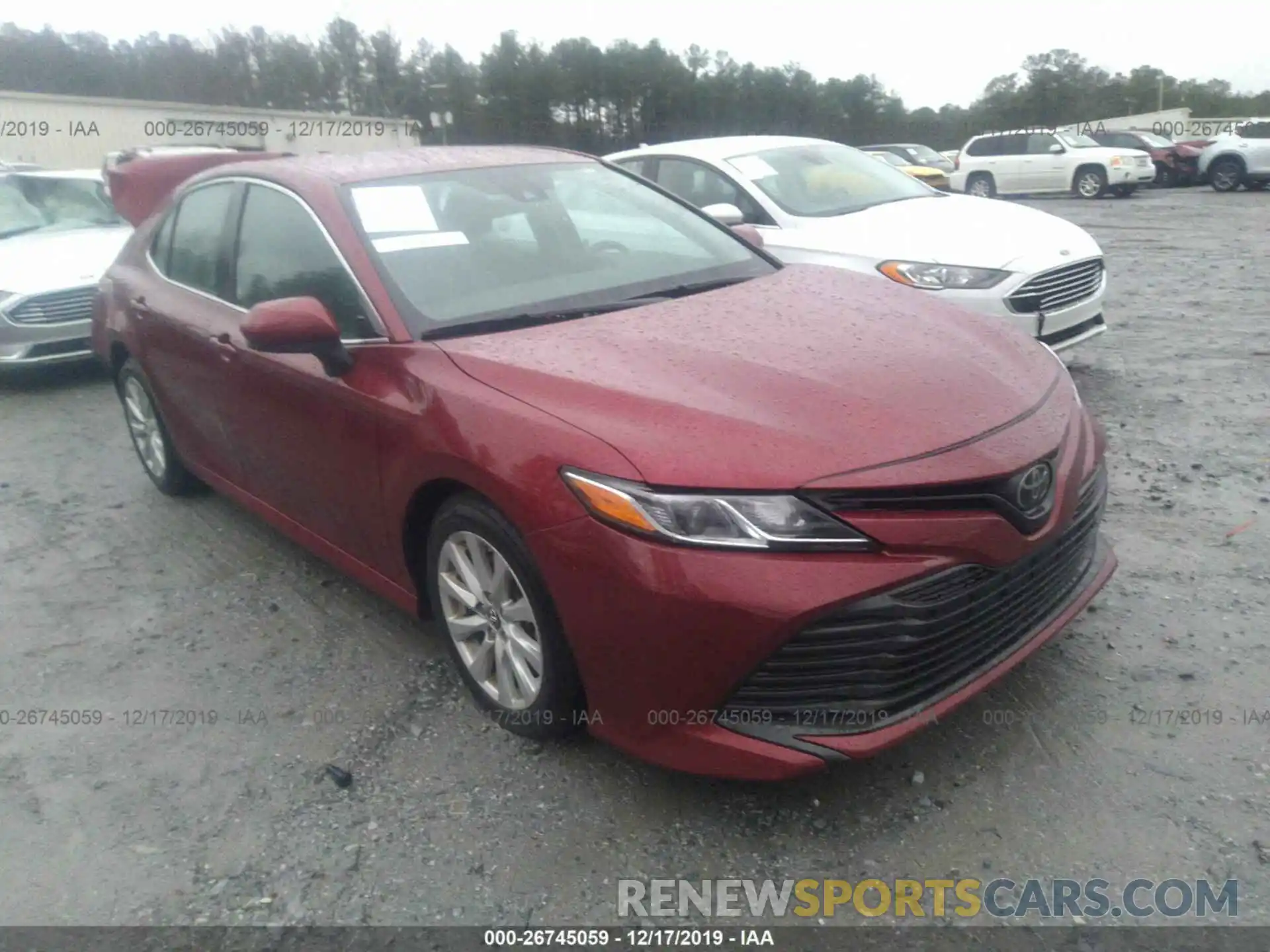 1 Photograph of a damaged car 4T1B11HK1KU745347 TOYOTA CAMRY 2019