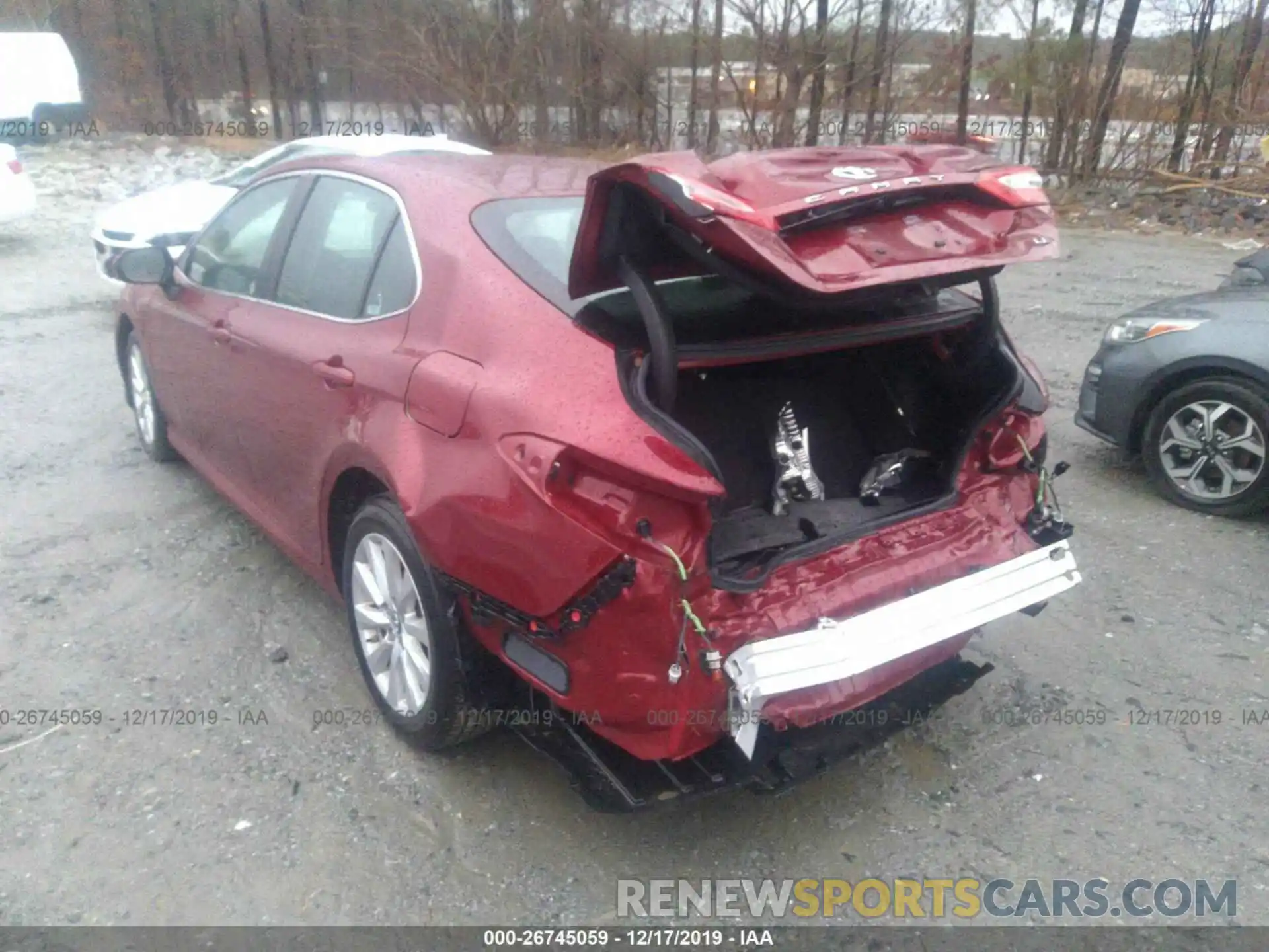 3 Photograph of a damaged car 4T1B11HK1KU745347 TOYOTA CAMRY 2019