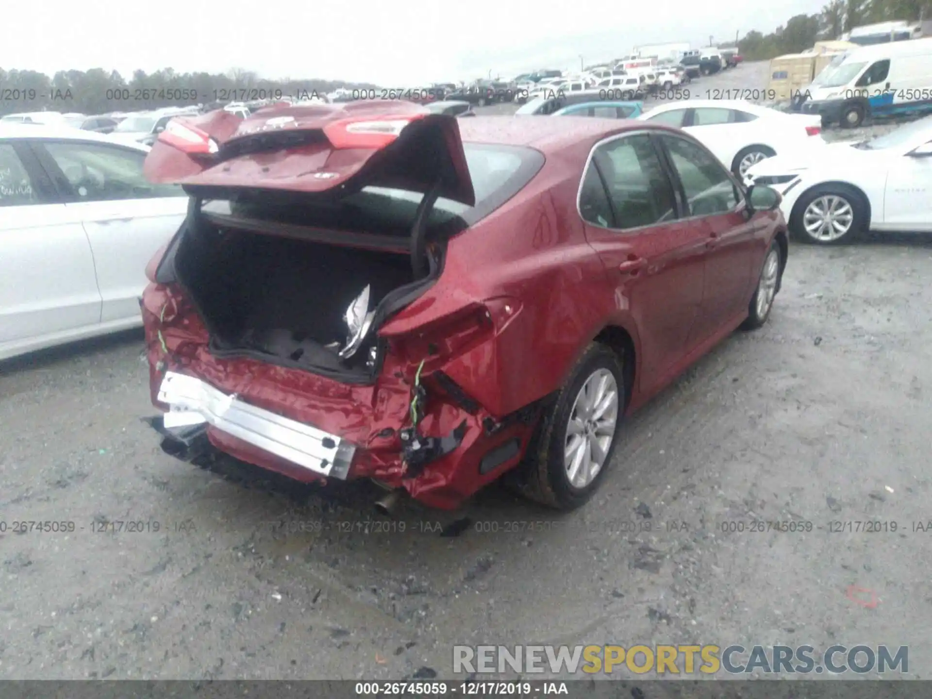 4 Photograph of a damaged car 4T1B11HK1KU745347 TOYOTA CAMRY 2019