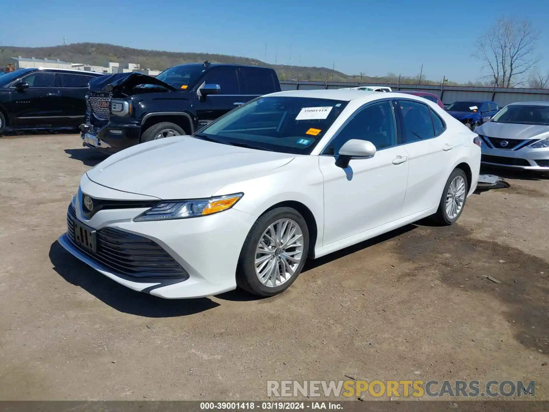 2 Photograph of a damaged car 4T1B11HK1KU745946 TOYOTA CAMRY 2019