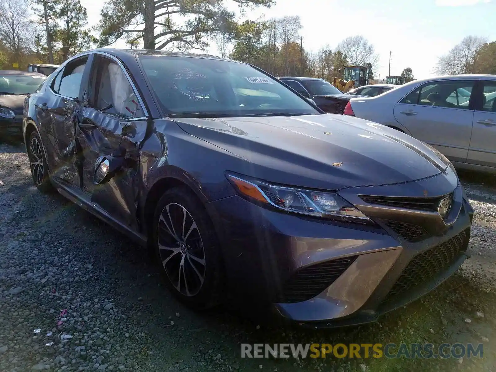 1 Photograph of a damaged car 4T1B11HK1KU748314 TOYOTA CAMRY 2019