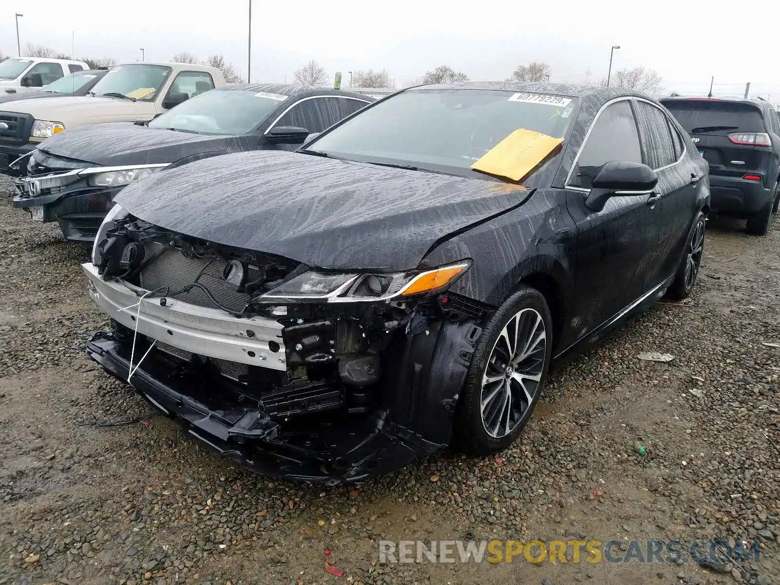 2 Photograph of a damaged car 4T1B11HK1KU748491 TOYOTA CAMRY 2019