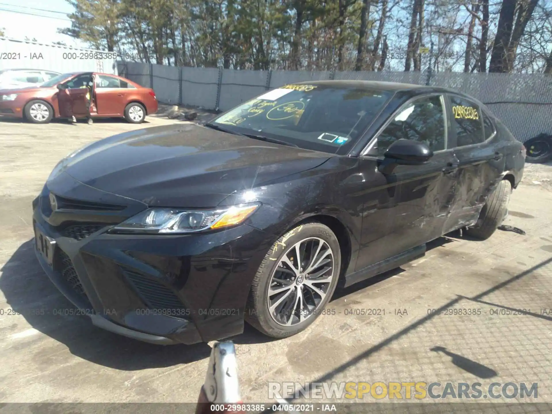 2 Photograph of a damaged car 4T1B11HK1KU749155 TOYOTA CAMRY 2019