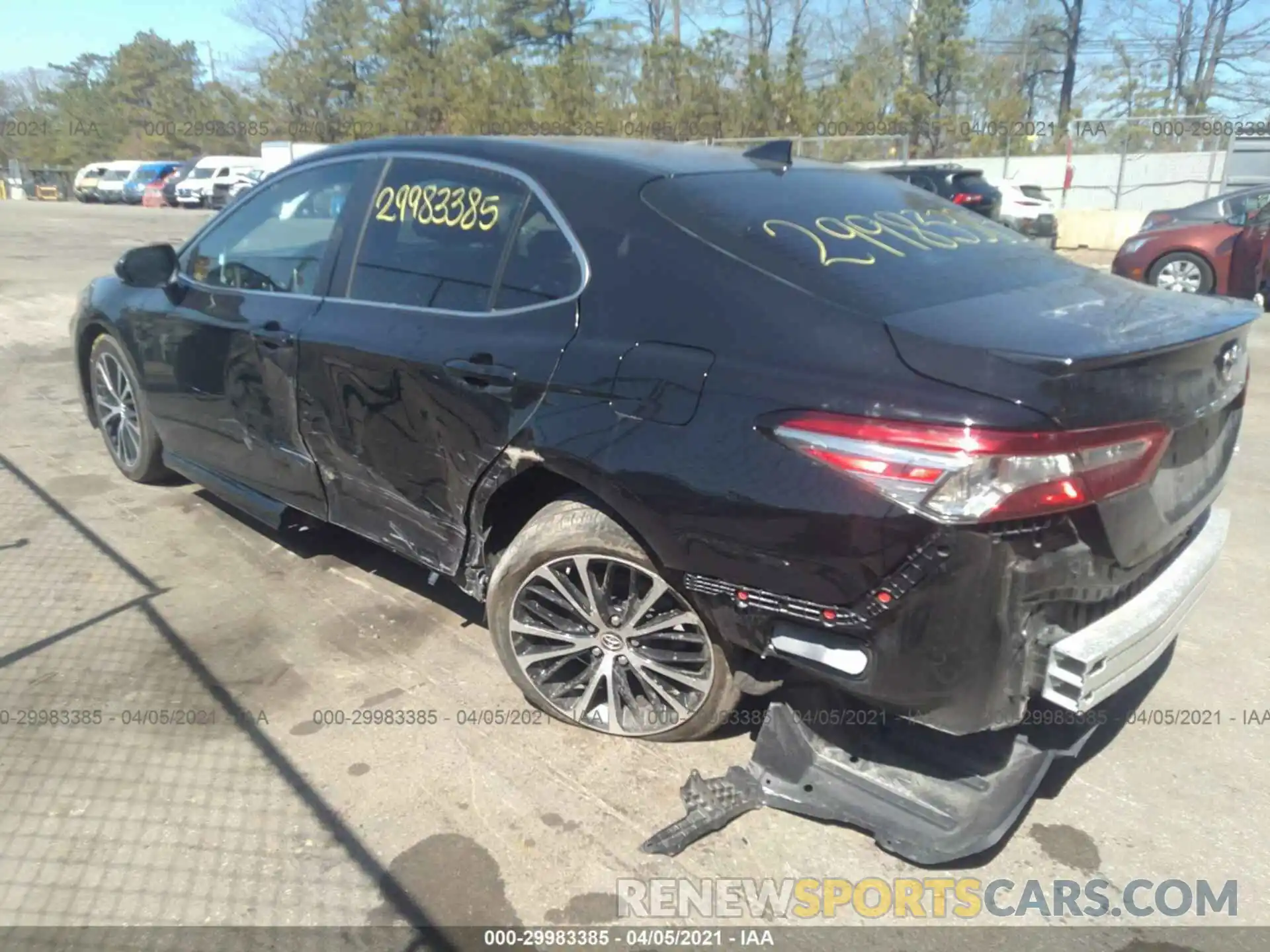 3 Photograph of a damaged car 4T1B11HK1KU749155 TOYOTA CAMRY 2019