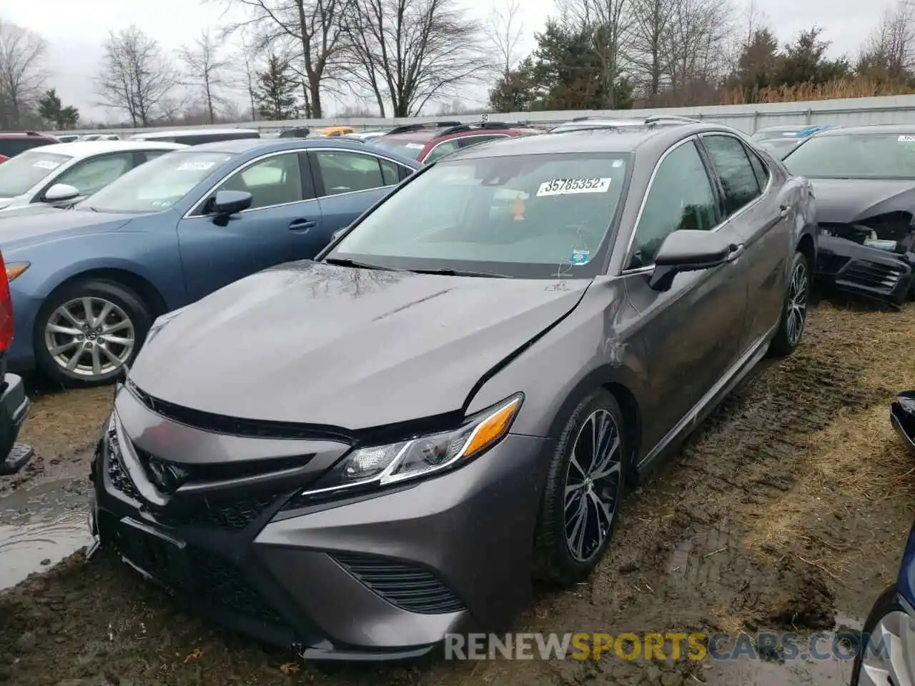 2 Photograph of a damaged car 4T1B11HK1KU749480 TOYOTA CAMRY 2019