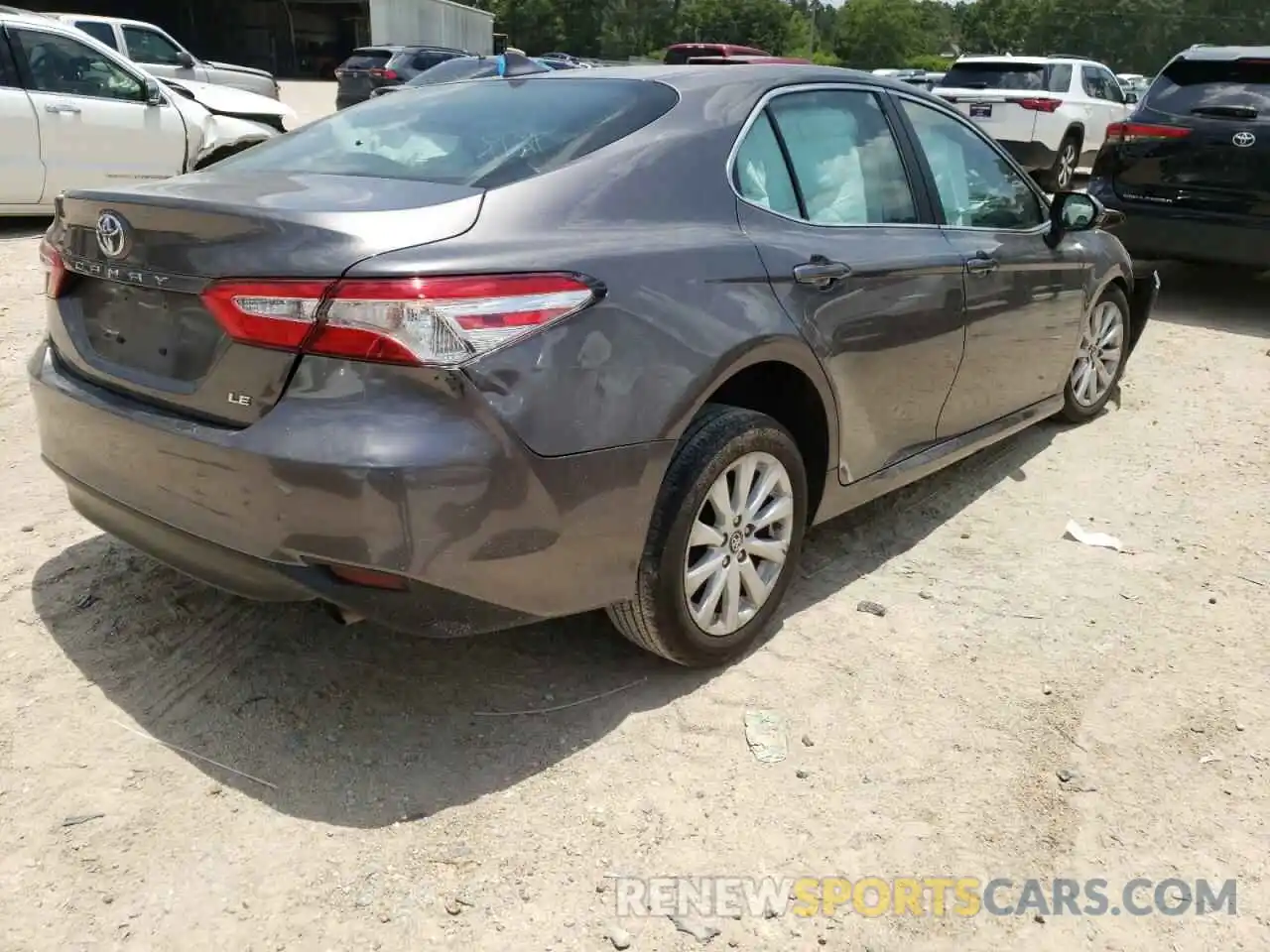 4 Photograph of a damaged car 4T1B11HK1KU750614 TOYOTA CAMRY 2019