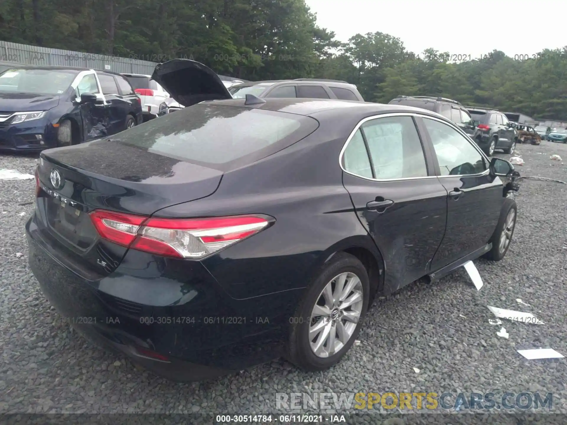 4 Photograph of a damaged car 4T1B11HK1KU753268 TOYOTA CAMRY 2019