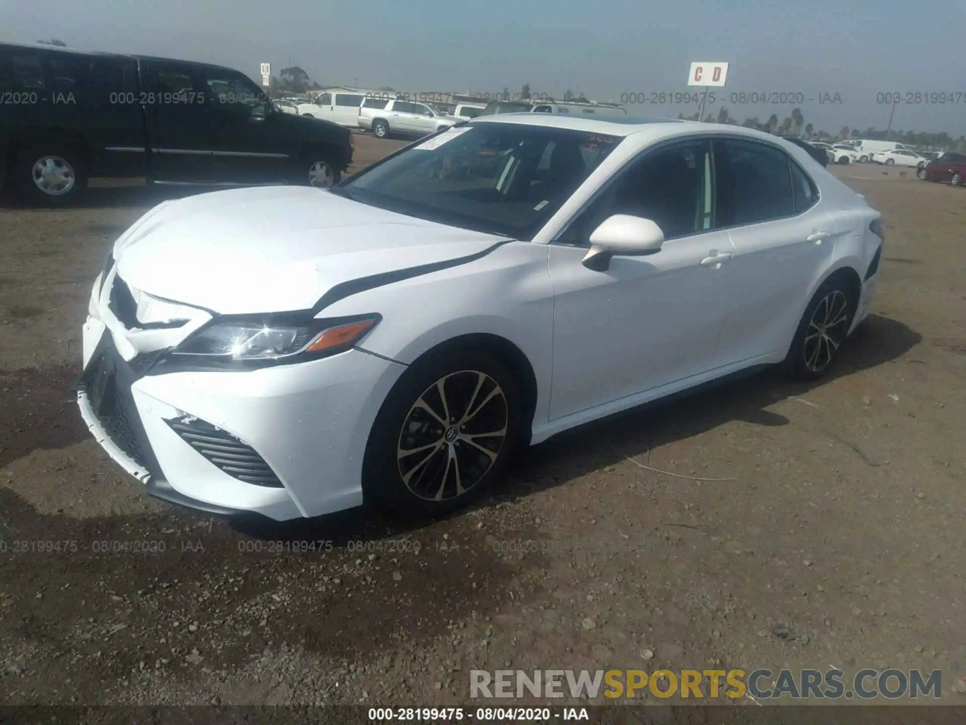 2 Photograph of a damaged car 4T1B11HK1KU754355 TOYOTA CAMRY 2019