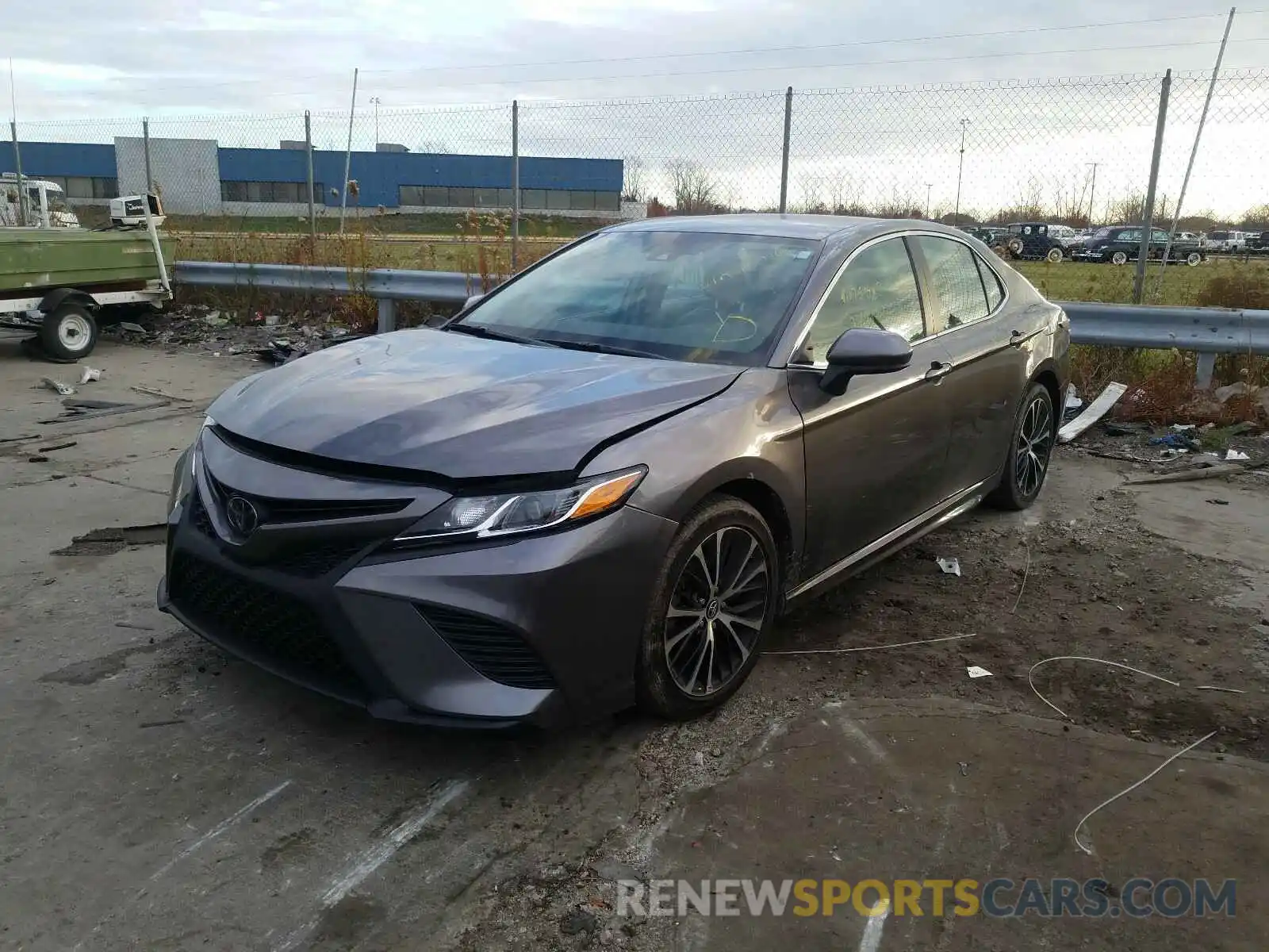 2 Photograph of a damaged car 4T1B11HK1KU754968 TOYOTA CAMRY 2019