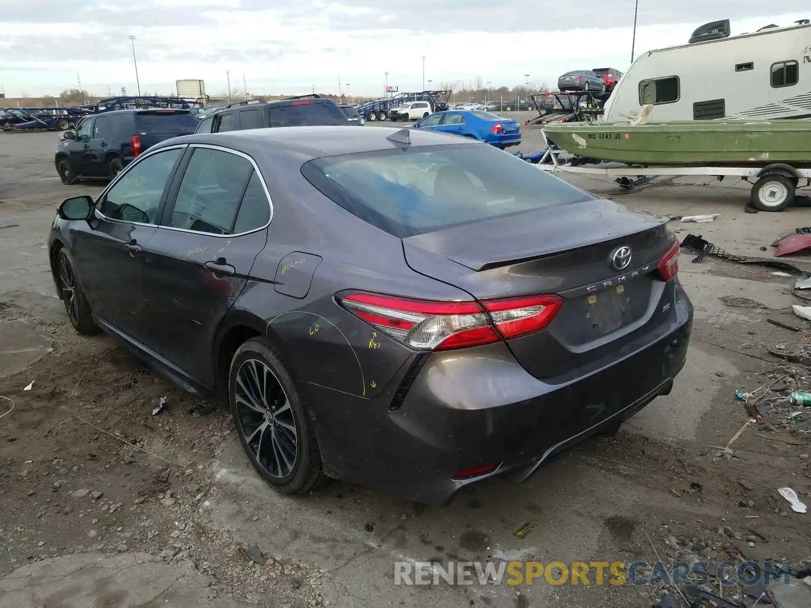 3 Photograph of a damaged car 4T1B11HK1KU754968 TOYOTA CAMRY 2019