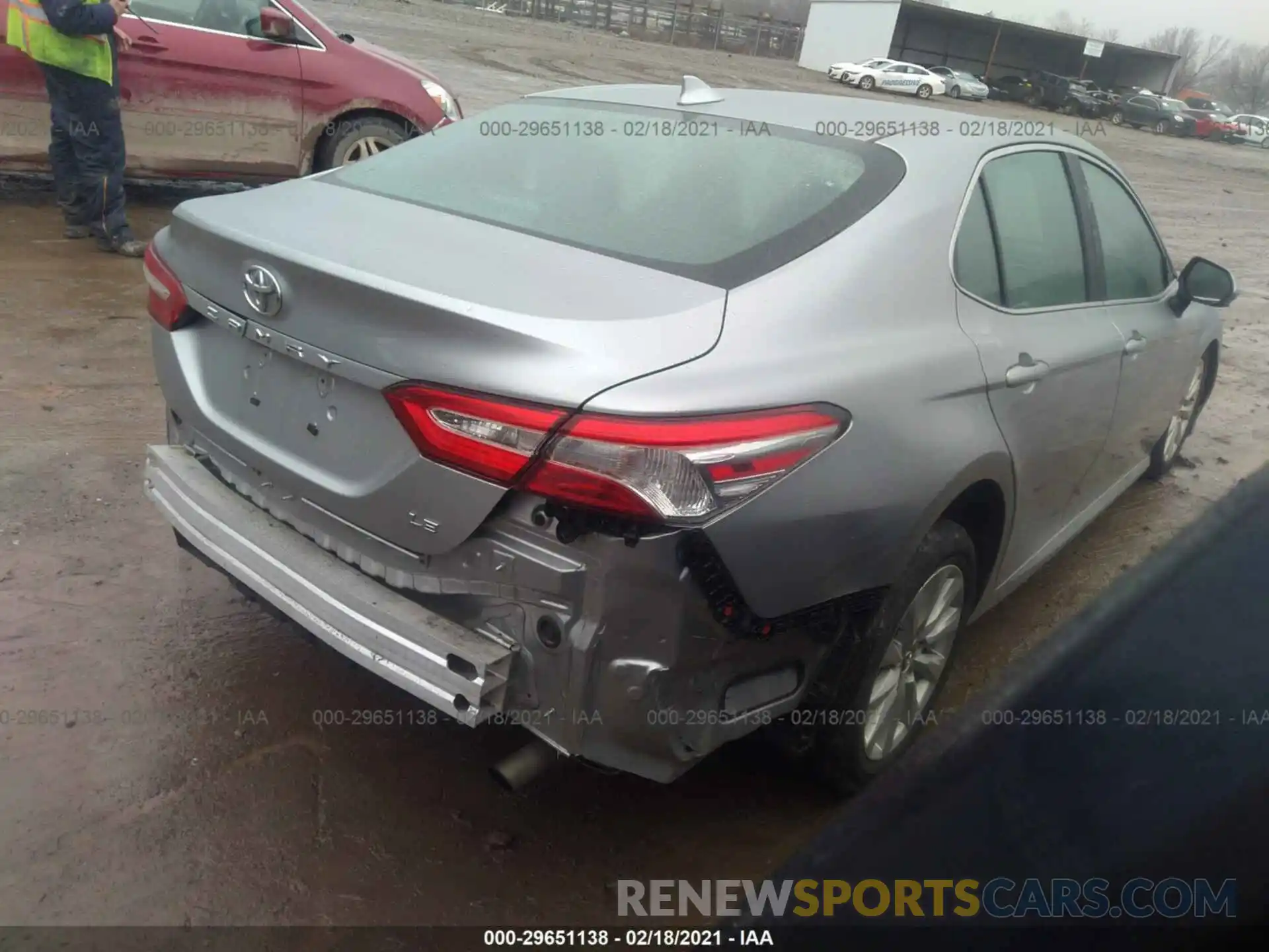 4 Photograph of a damaged car 4T1B11HK1KU755036 TOYOTA CAMRY 2019