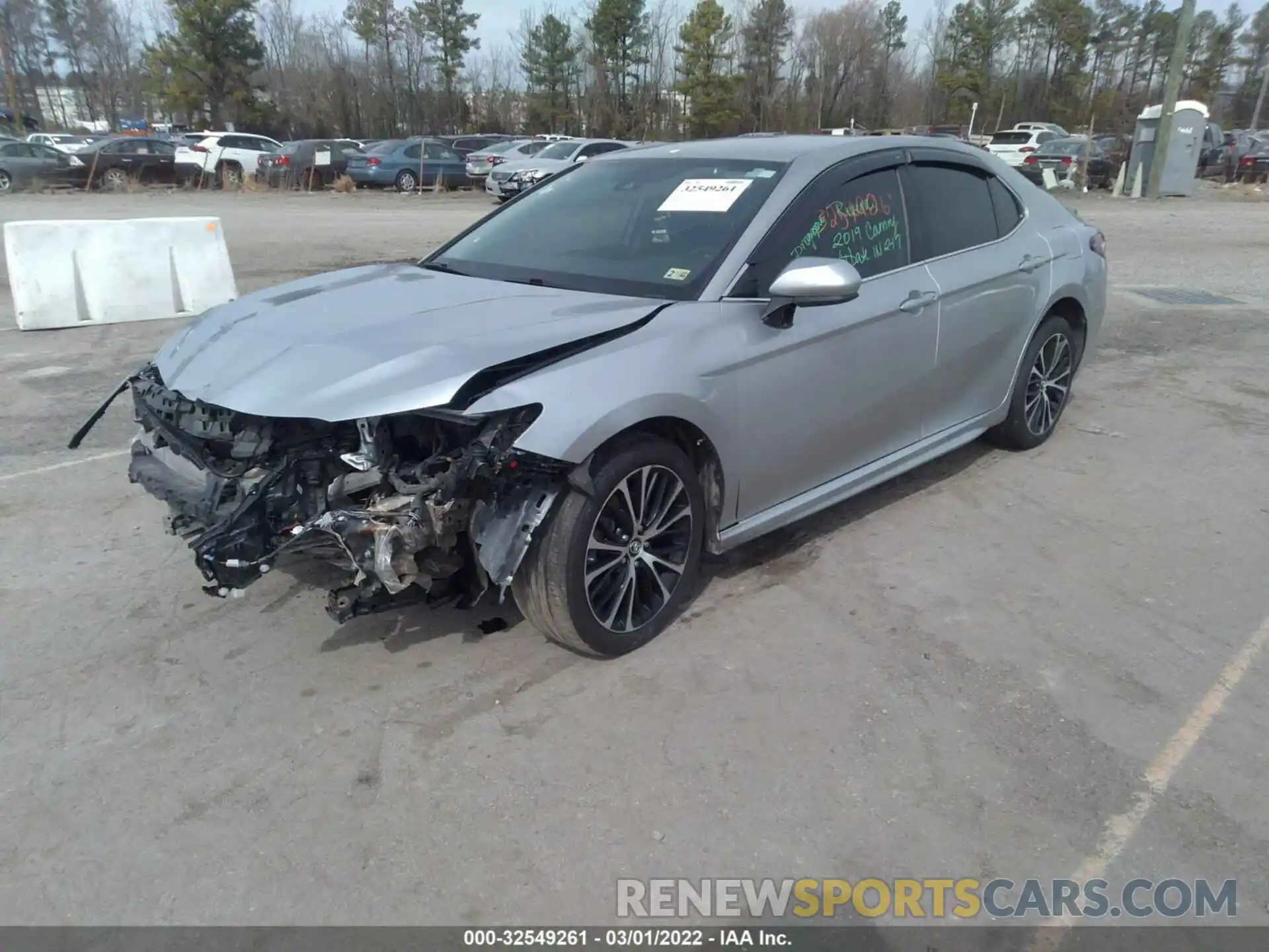 2 Photograph of a damaged car 4T1B11HK1KU755649 TOYOTA CAMRY 2019