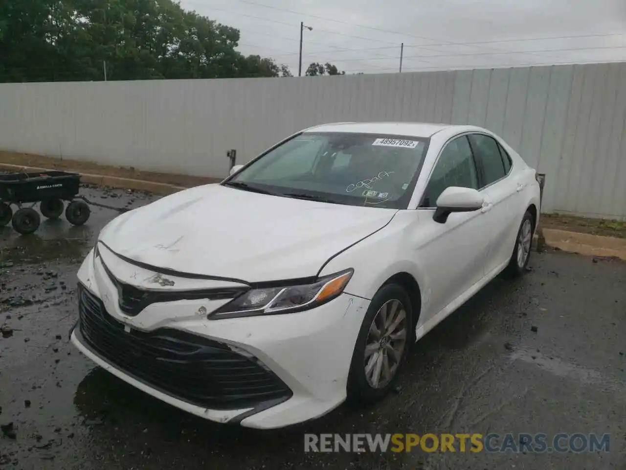 2 Photograph of a damaged car 4T1B11HK1KU757515 TOYOTA CAMRY 2019